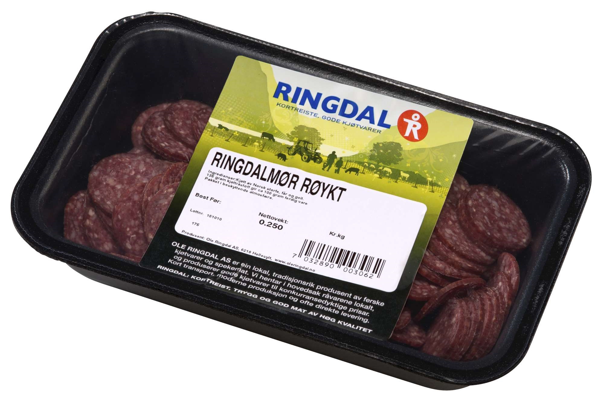 Ringdalmør røkt i skiver 250g