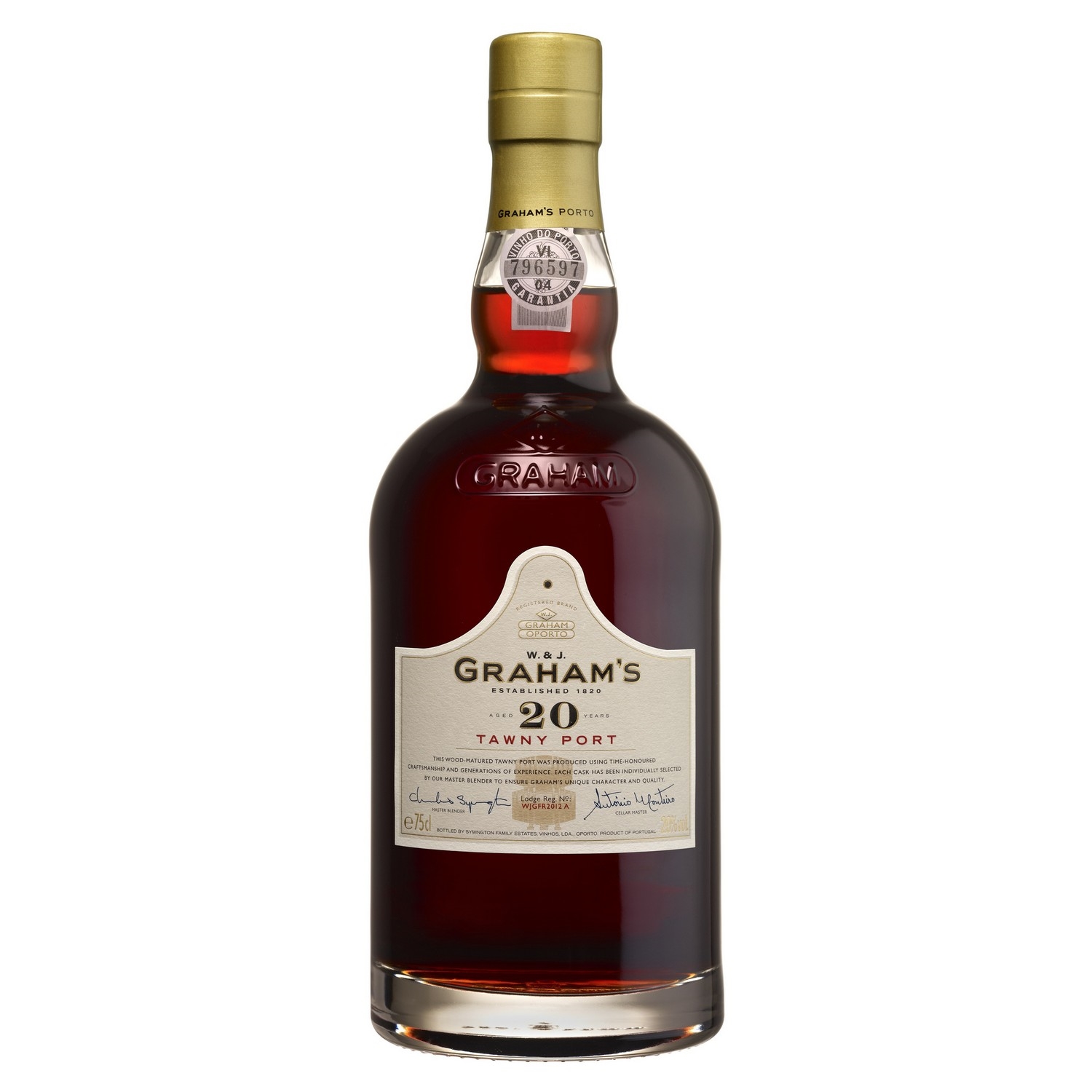 Graham s 20 years old tawny  20%  75cl