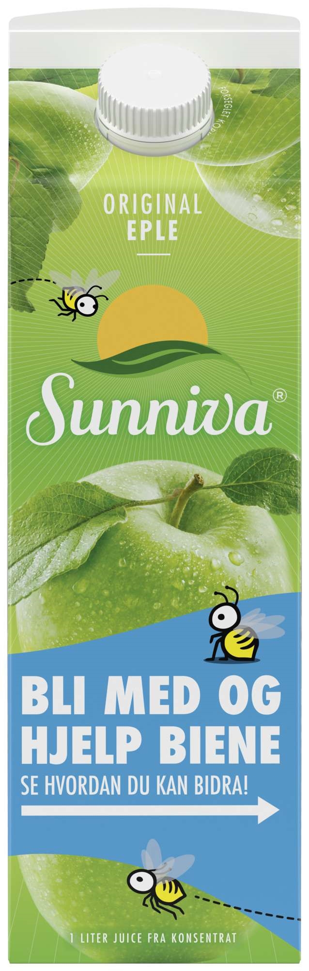 Eplejuice original sunniva    1l