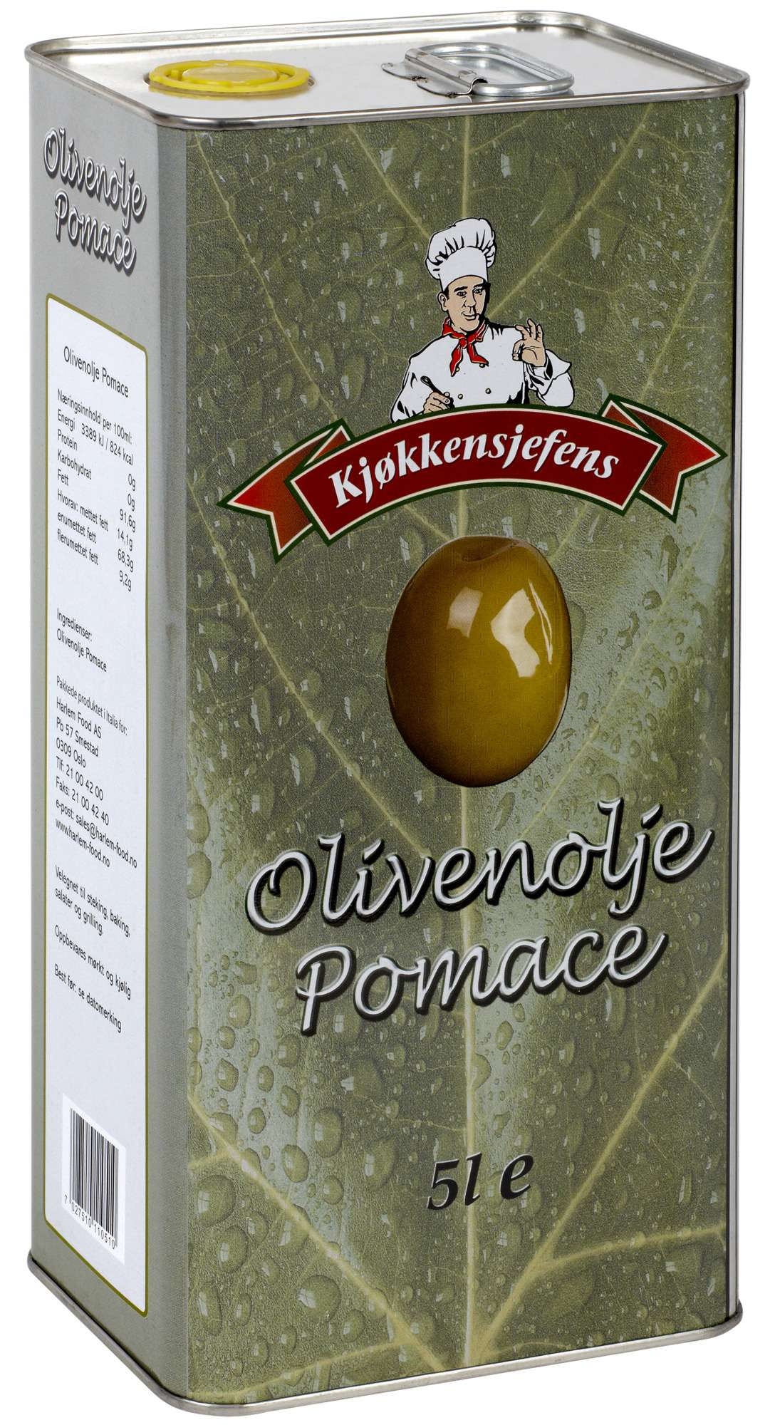 Olivenolje pomace kj.sj.5l