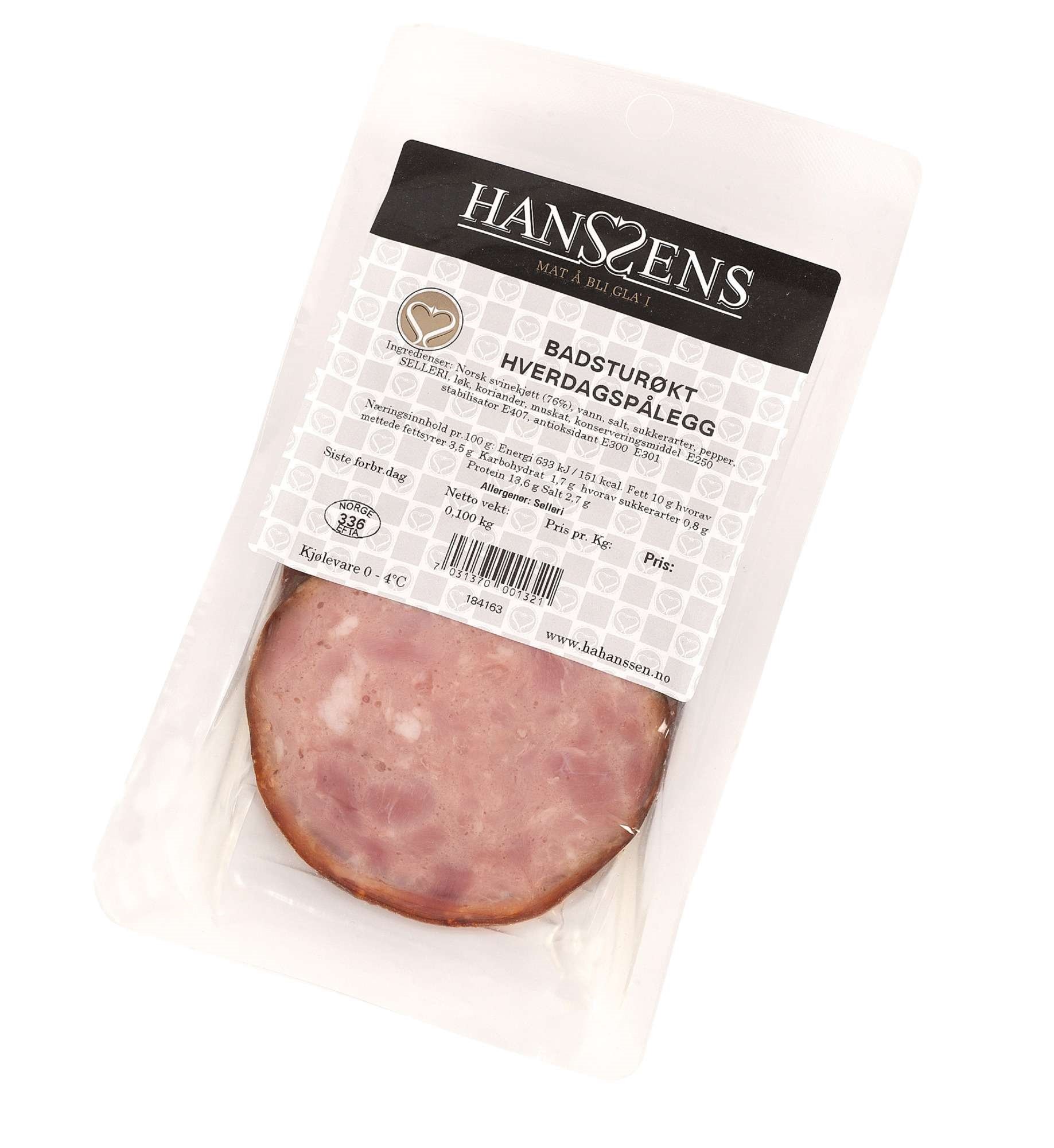 Sauna smoked everyday cold cuts  100g