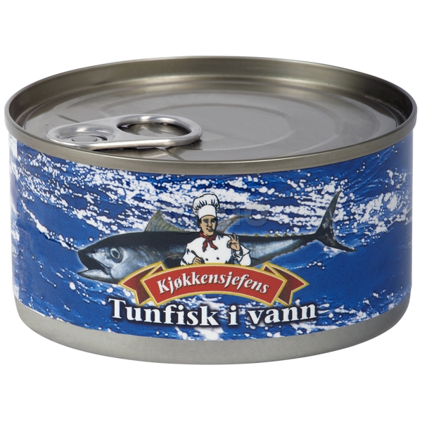 Tunfisk i vann         185g