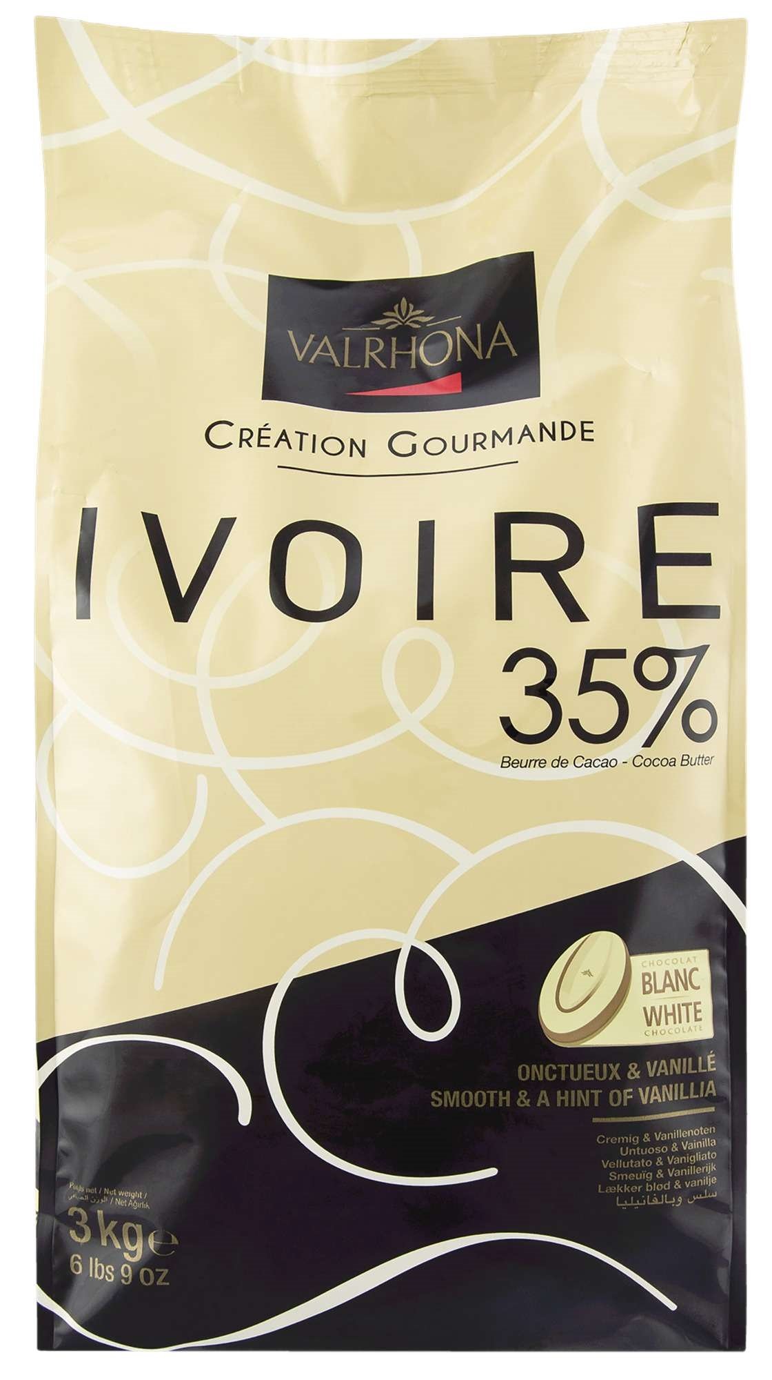 Sjokolade hvit 35%   9kg