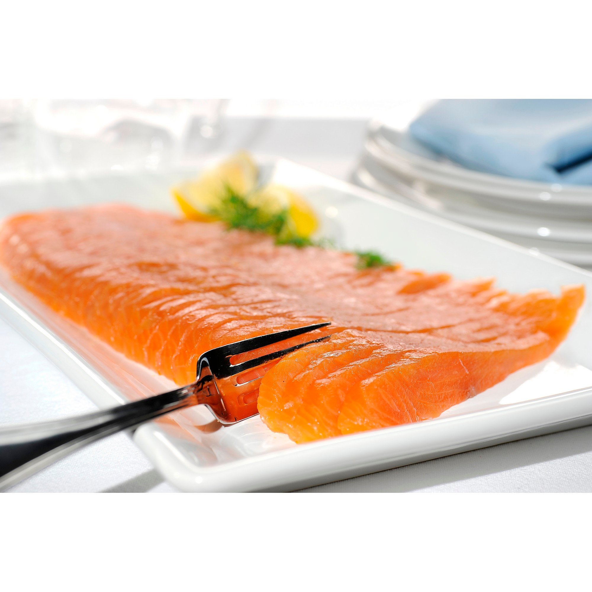 Laks einerrøkt sashimi kutt skivet 0,8-1,2   kg