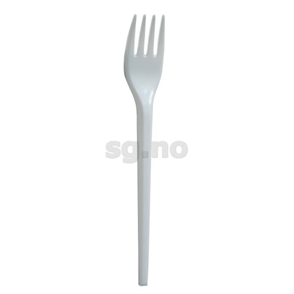 Fork 17cm white 100pcs