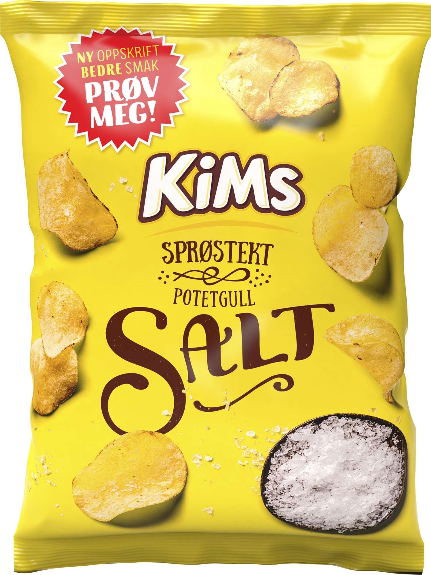 Kims potetgull salt  30g