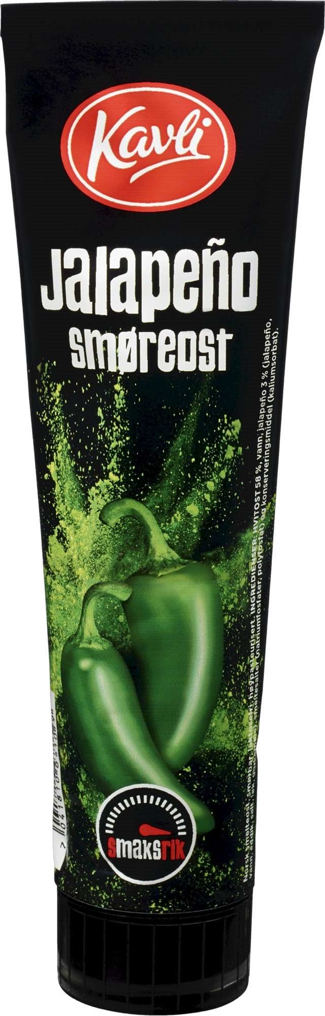 Smaksrik jalapeno ost tube     175g