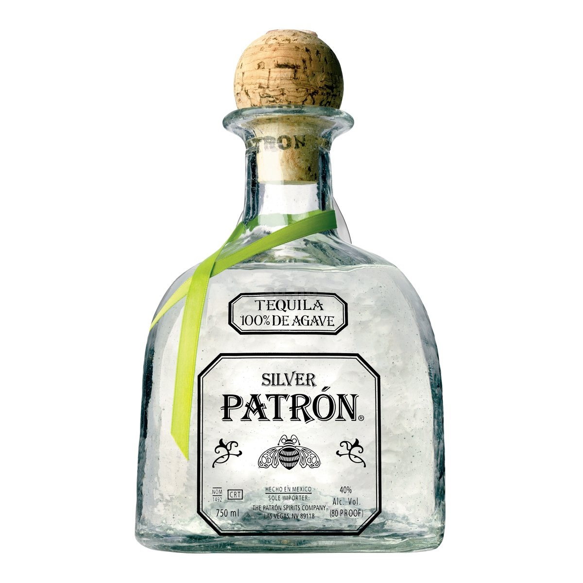 Patron silver tequila  40%  70cl