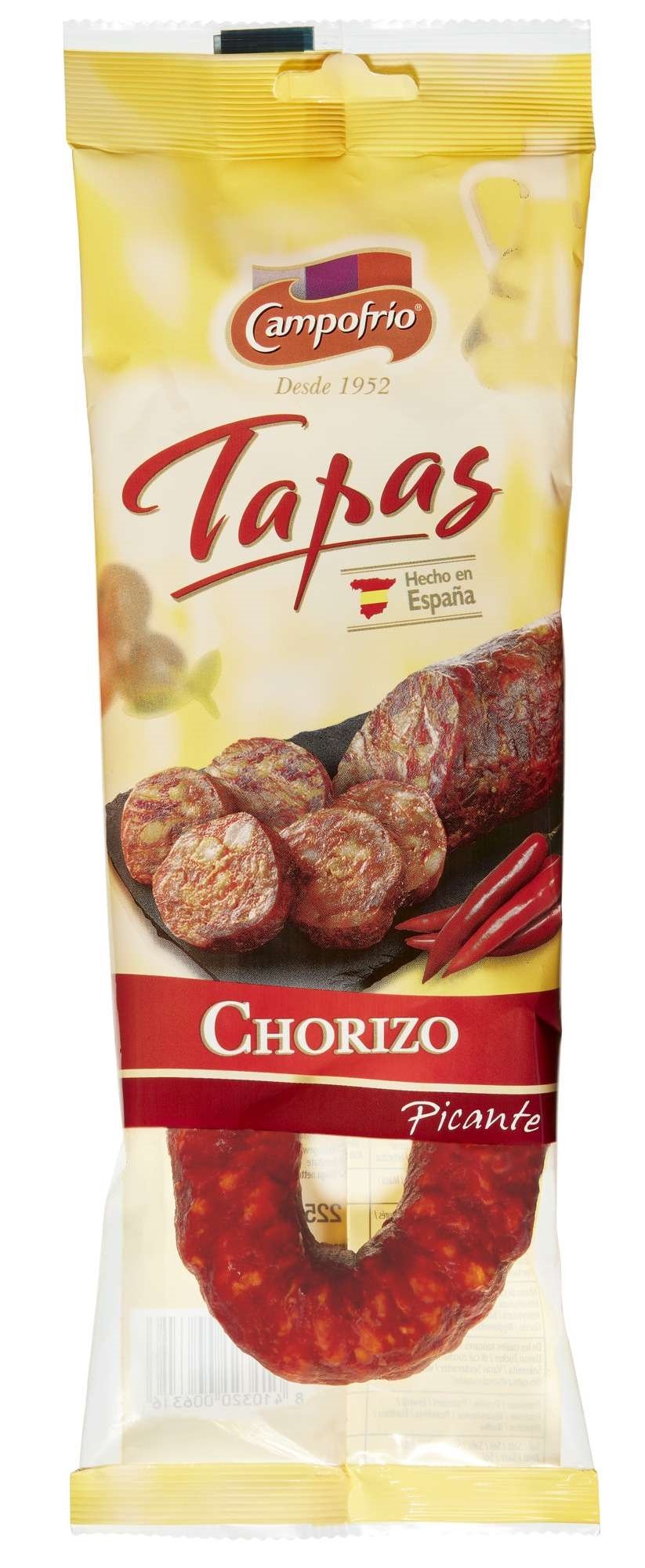 Chorizo picante                        225g