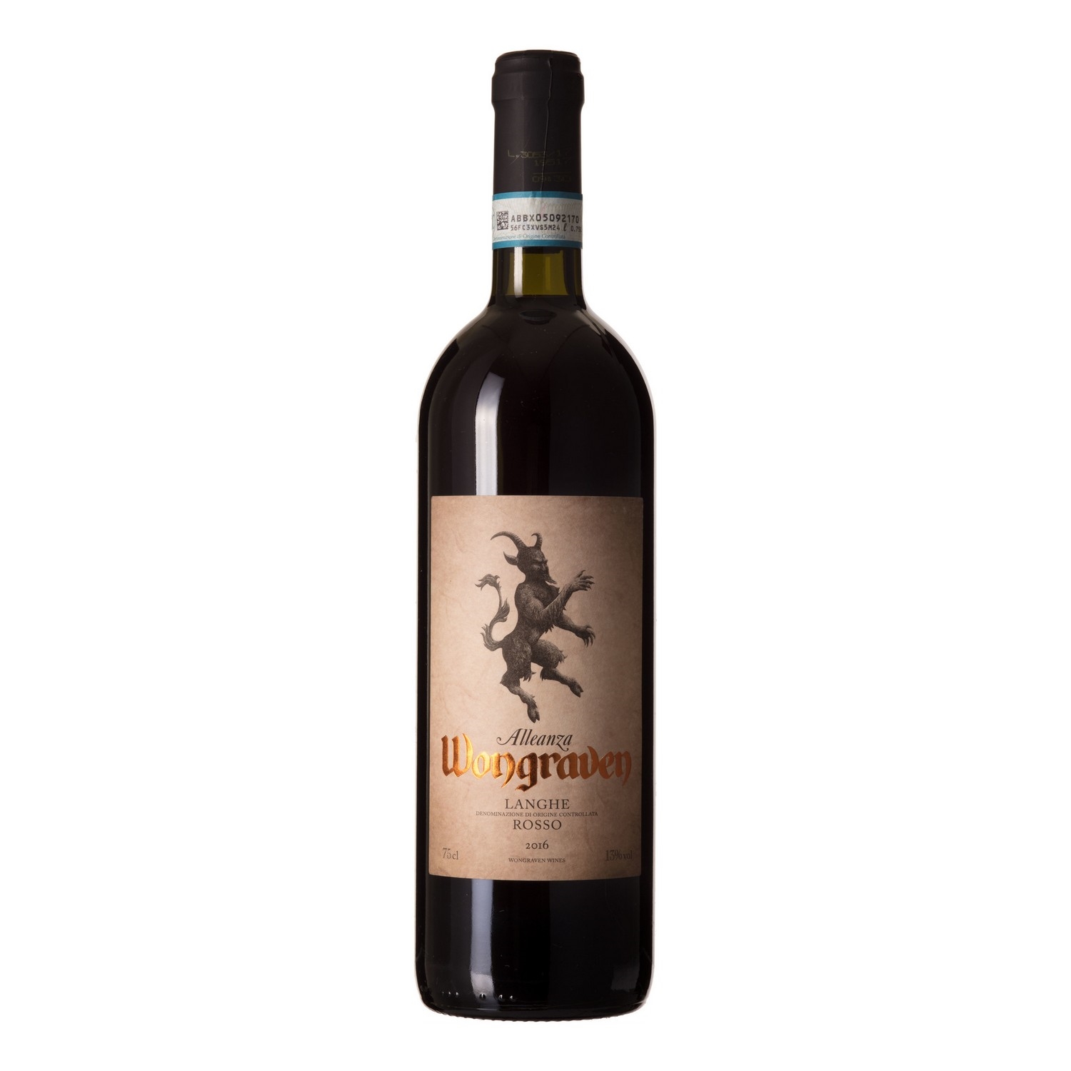 Wongraven alleanza langhe rosso  13%  75cl