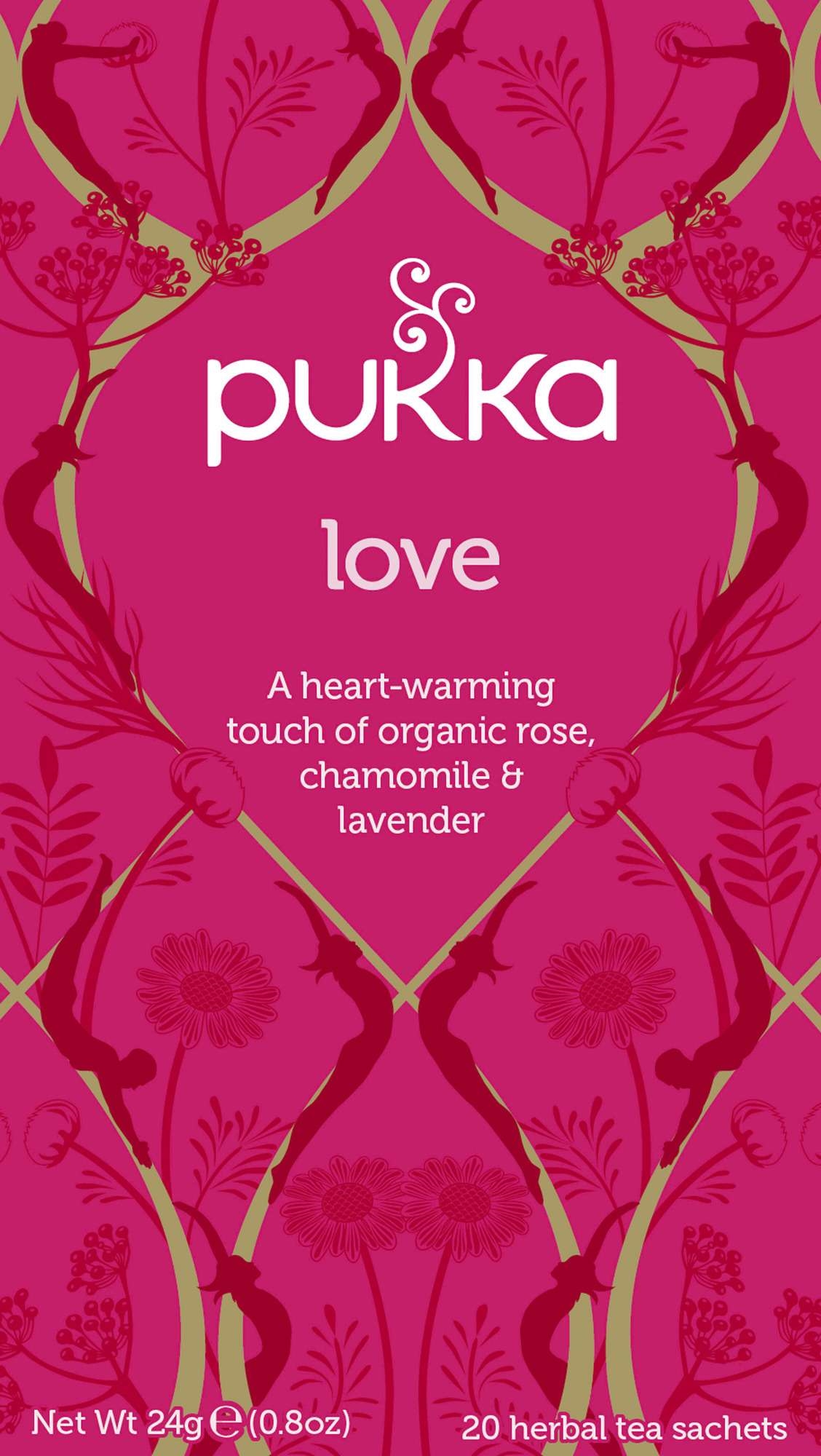 Love, pukka herb urtete  økol.   20stk