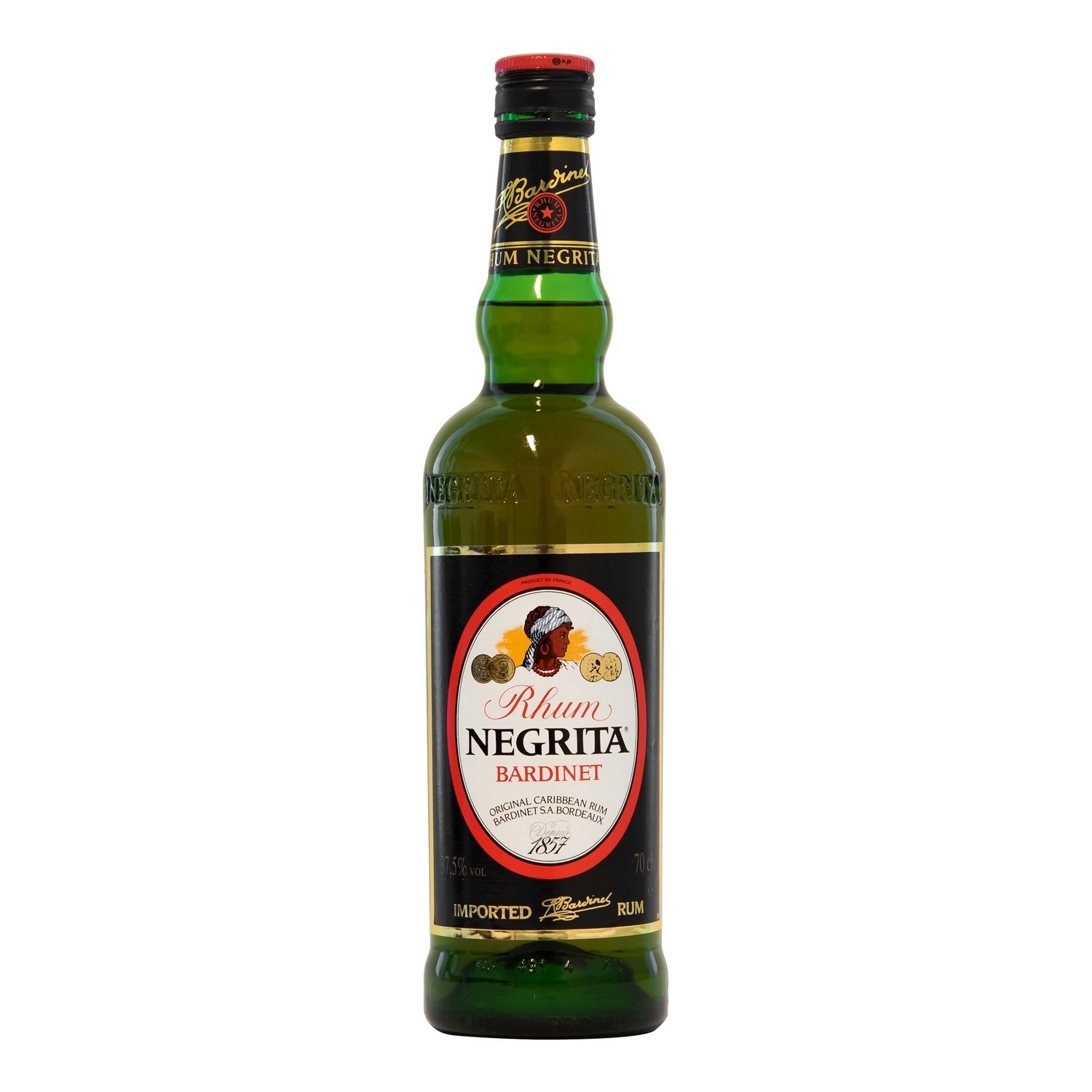 Negrita dark rum  37,5%  70cl