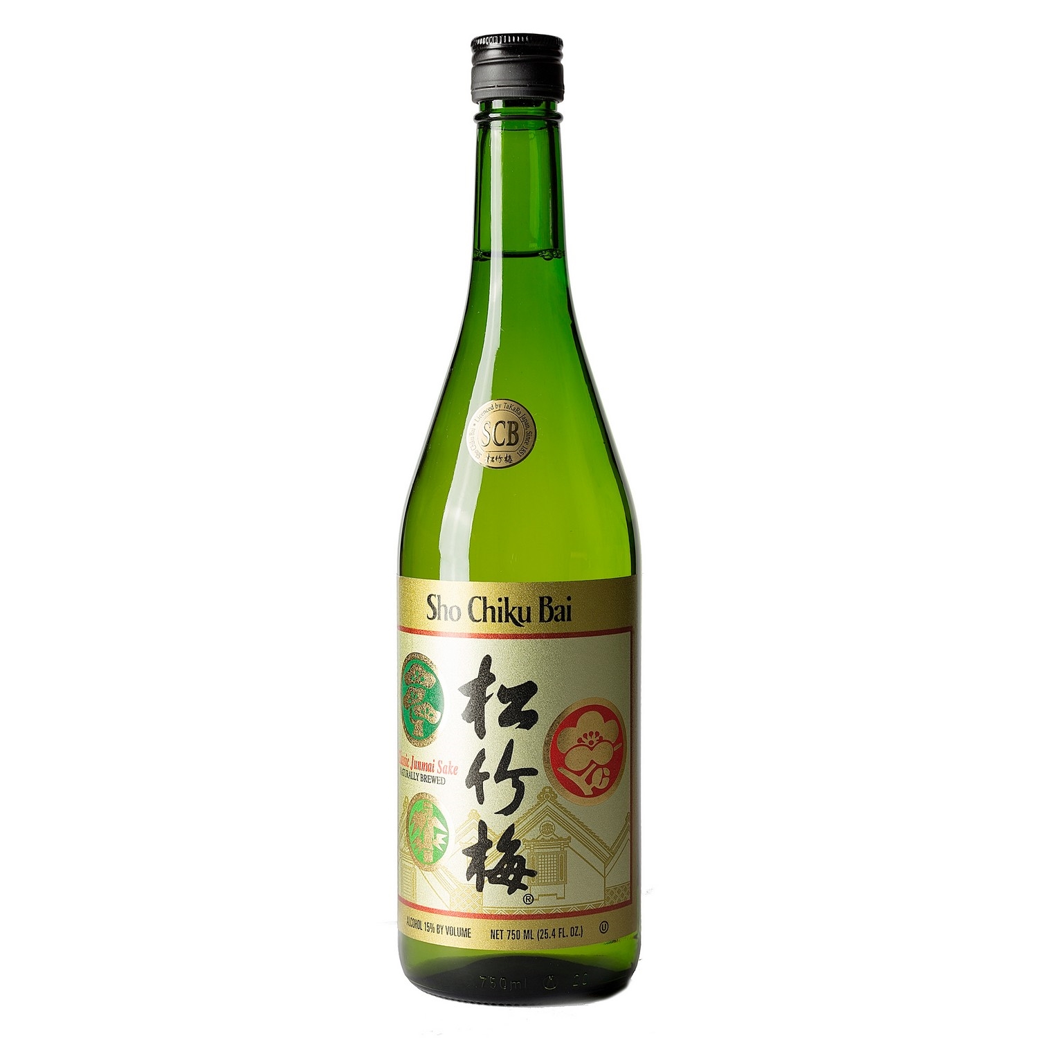 Sho chiku bai classic junmai sake  15%  75cl