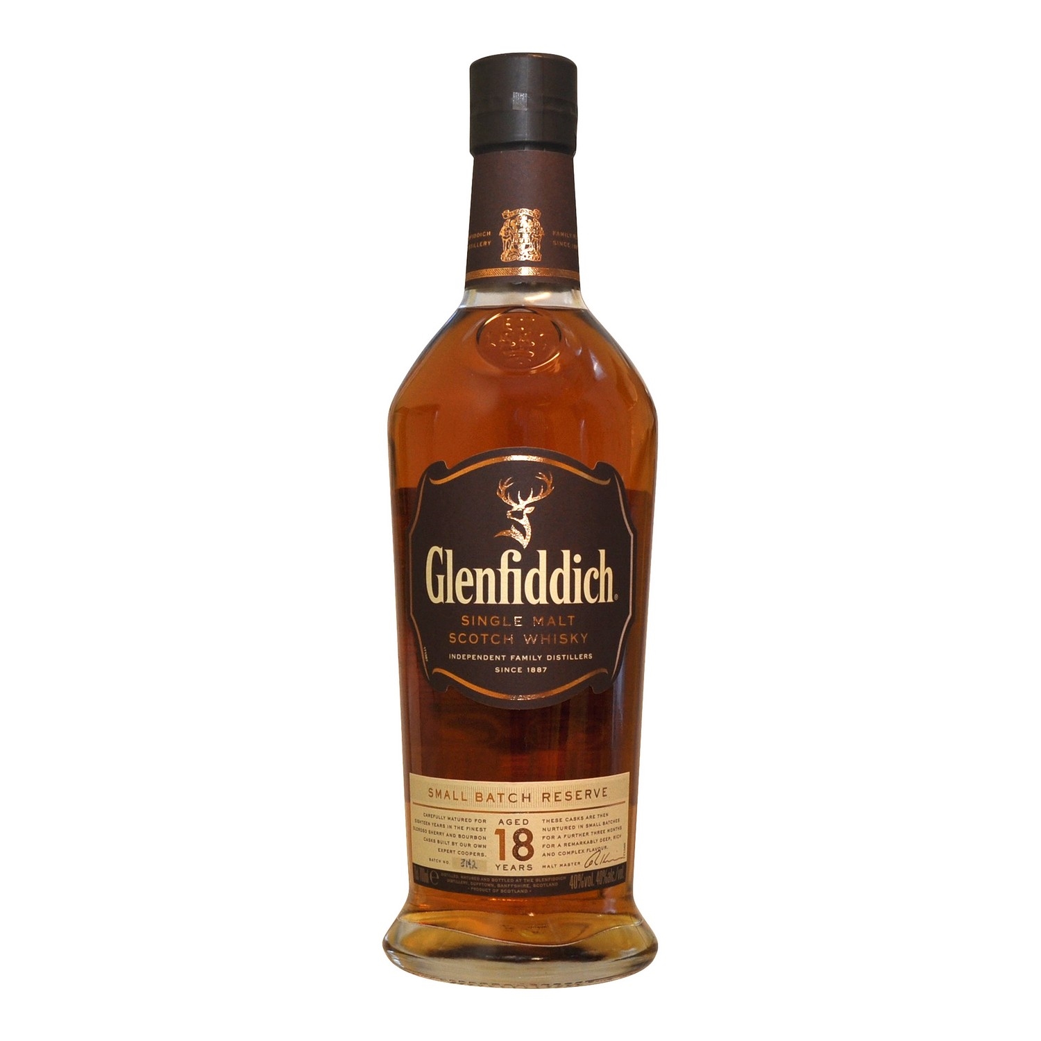 Glenfiddich ancient reserve 18 y.o.  40%  70cl