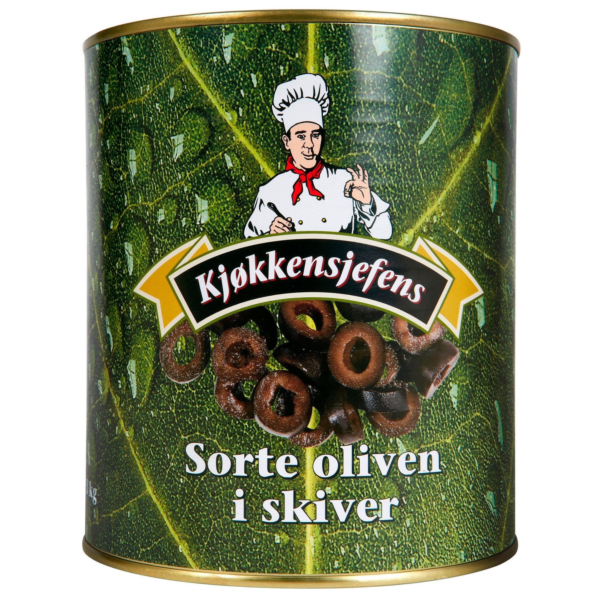 Oliven sorte, skivet ks    3kg