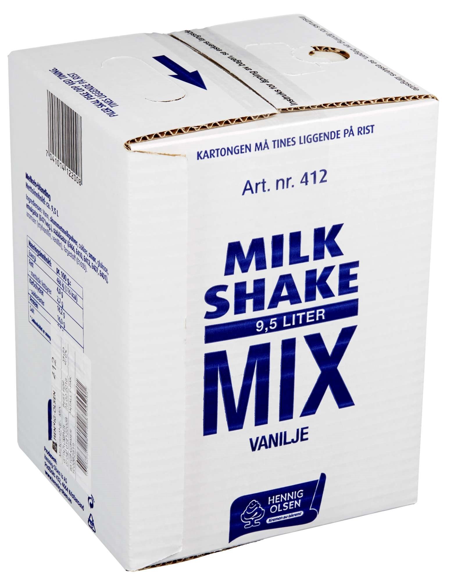 Milkshake-mix   9,5l