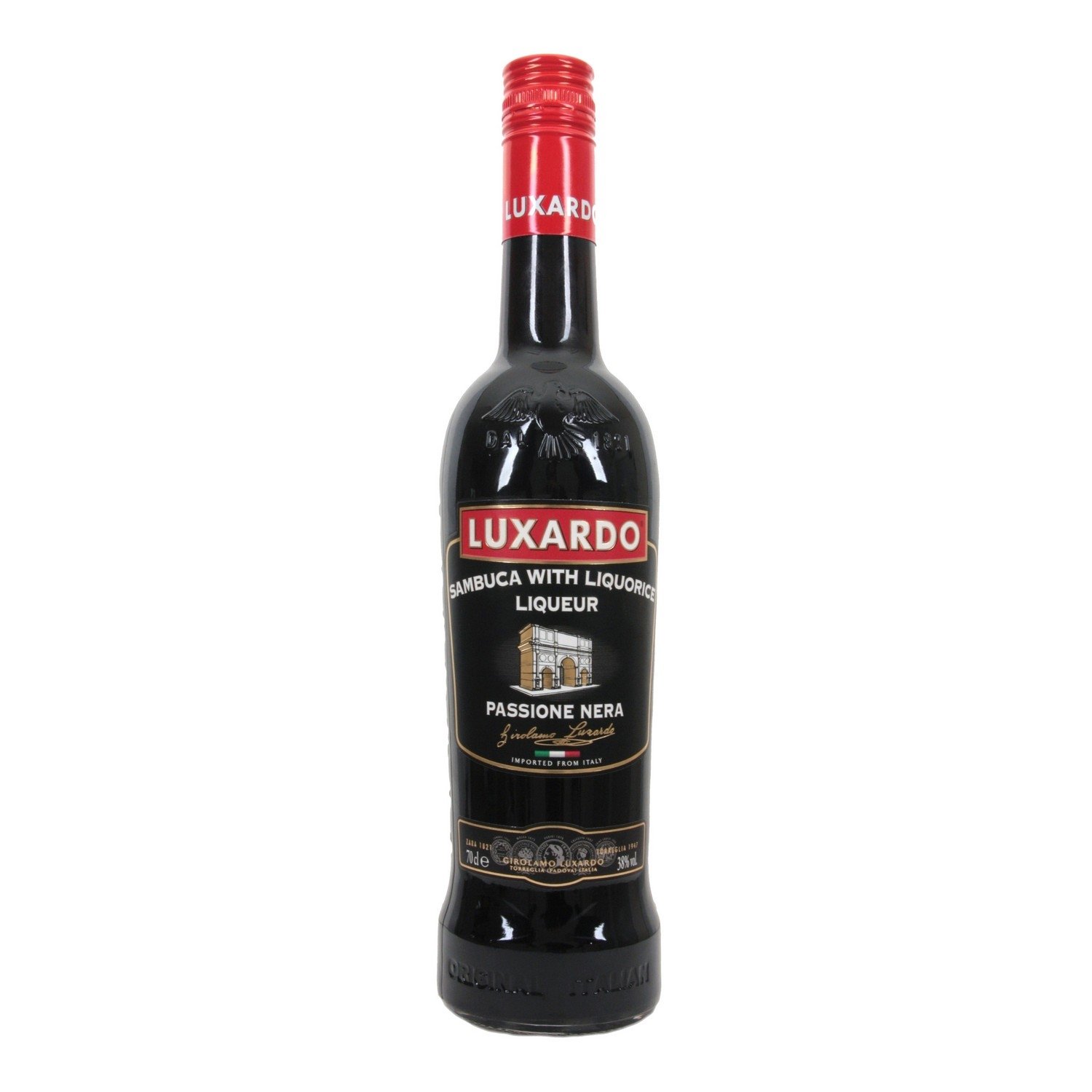 Luxardo sambuca passione nera    38%    70cl