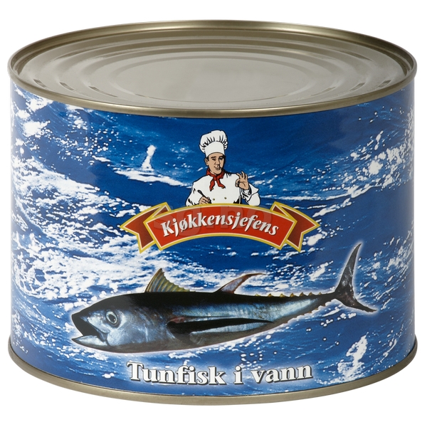 Tunfisk i vann ks          1880g