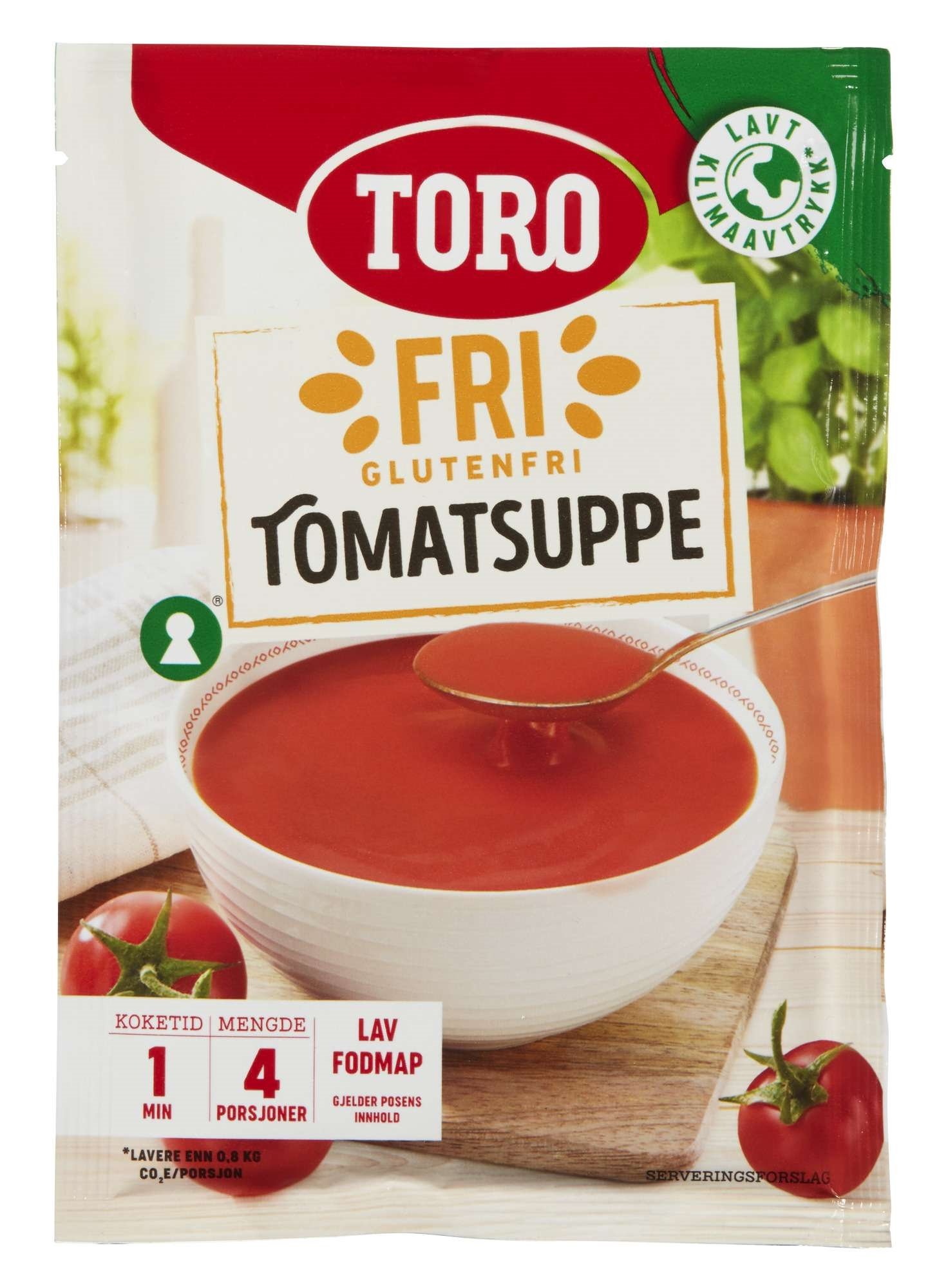 Glutenfri tomatsuppe pulver