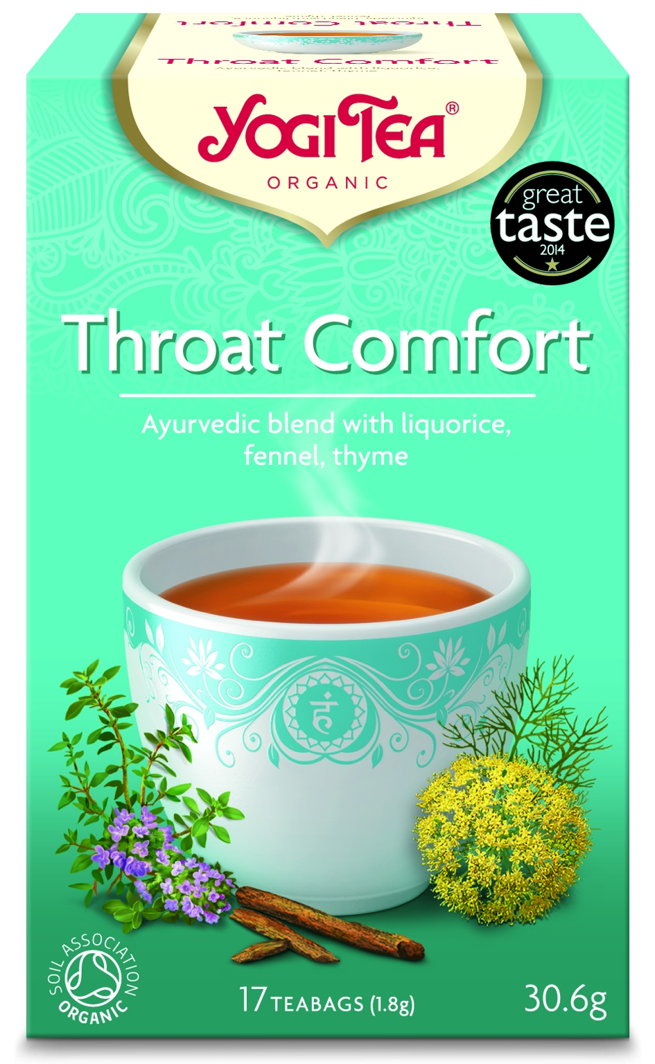 Te throat comfort økol.   17pos    30,6g