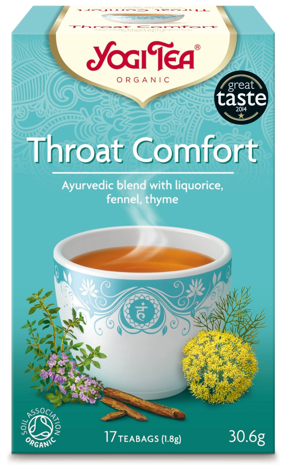 Te throat comfort økol.   17pos    30,6g