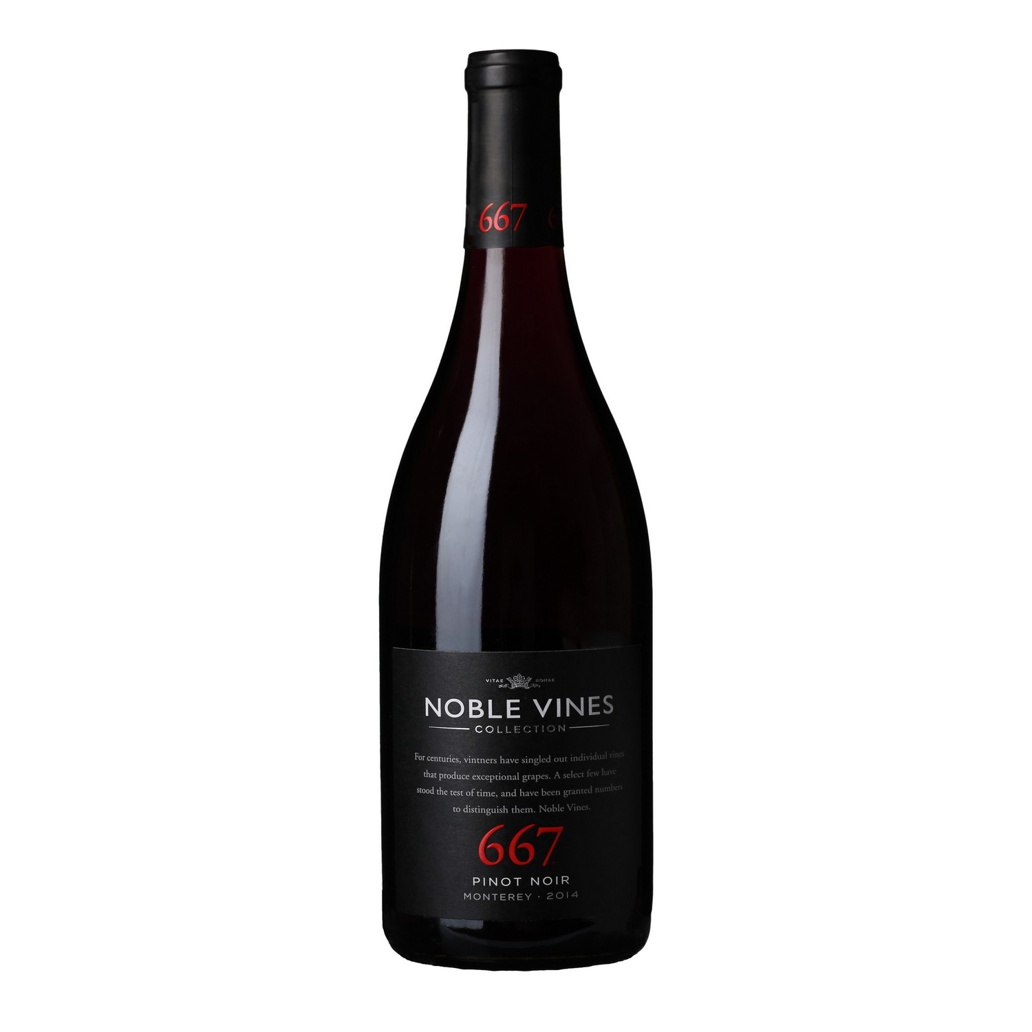 Noble vines 667 pinot noir     14,5%    75cl