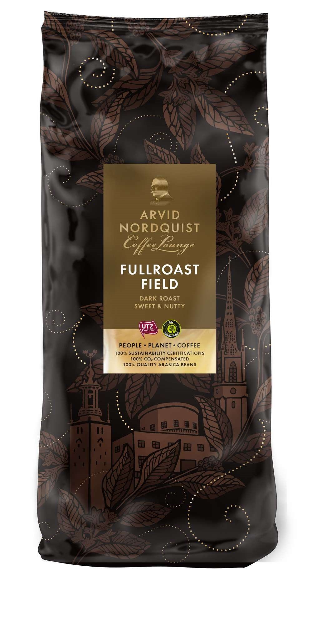 Kaffe fullroast field hele bønner   1kg