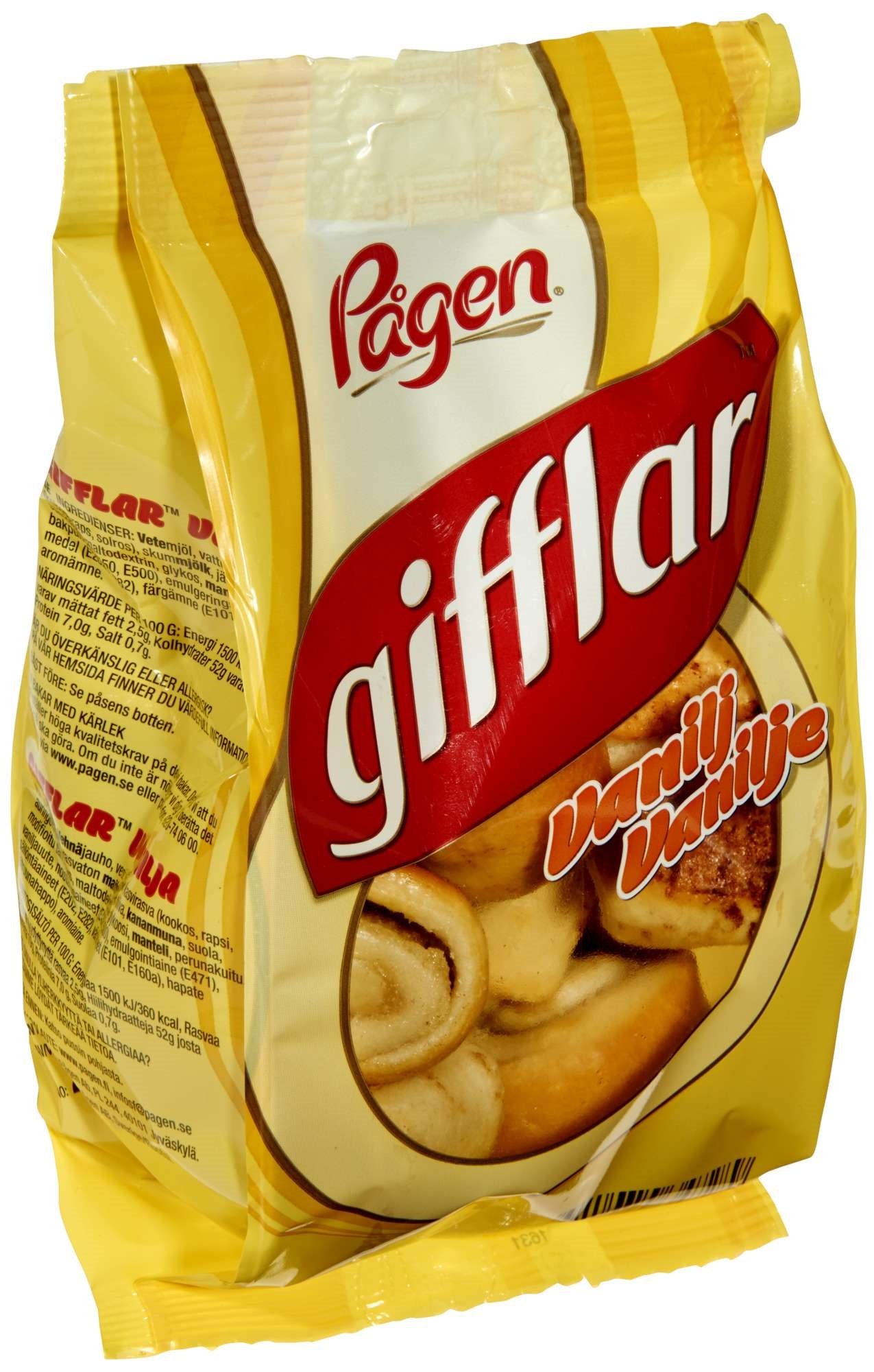 Gifflar vanilje 260g