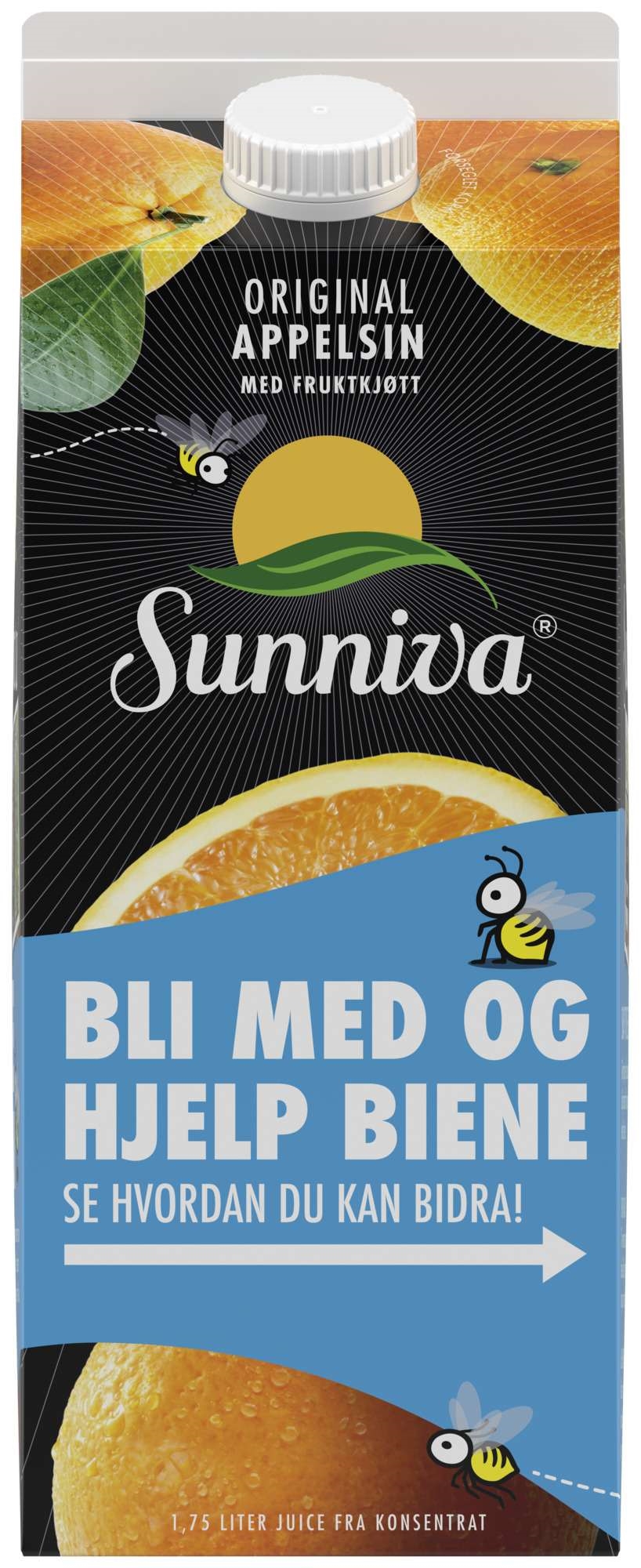 Sunniva orig. appelsin fr.kjøtt    1,75l