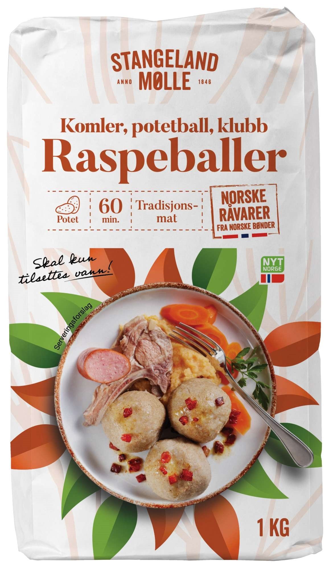 Raspeballer miks         1kg