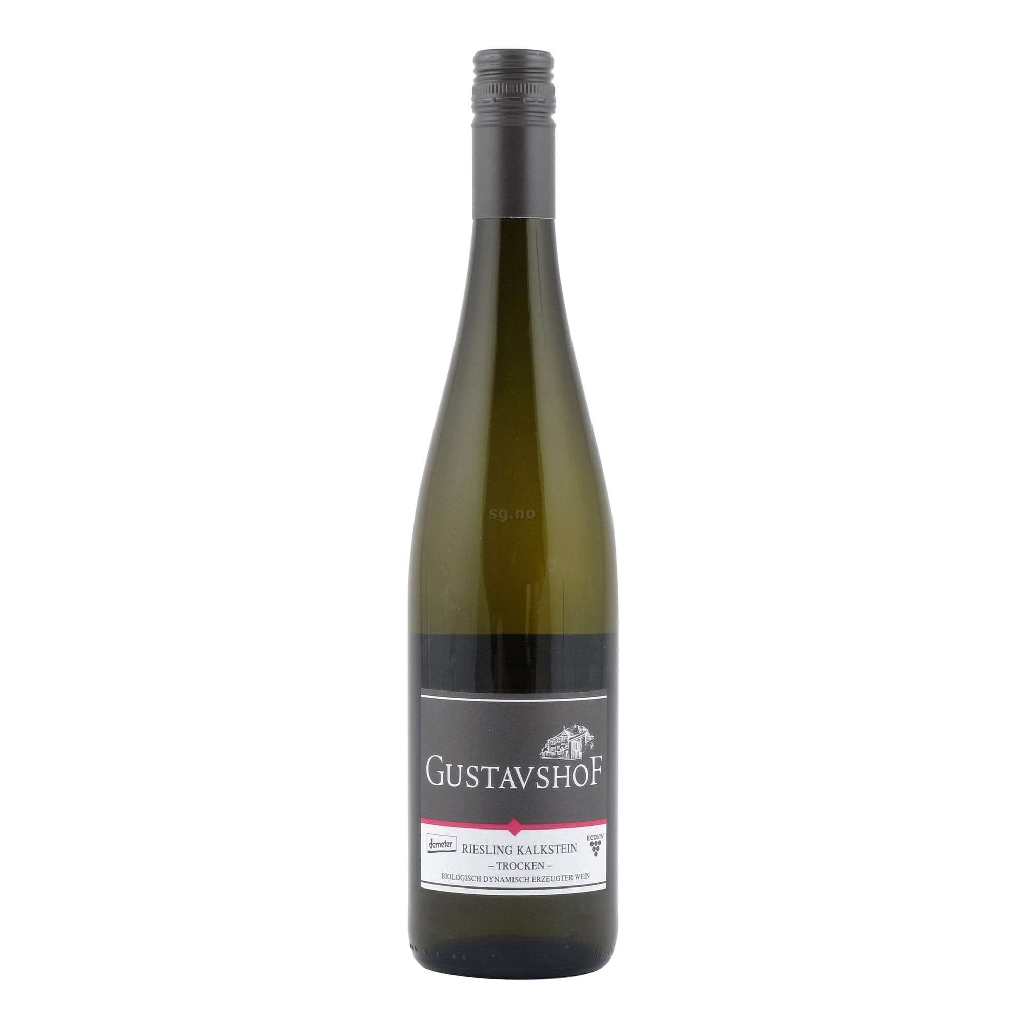 Gustavshof kalkstein riesling trocken  12%  75cl