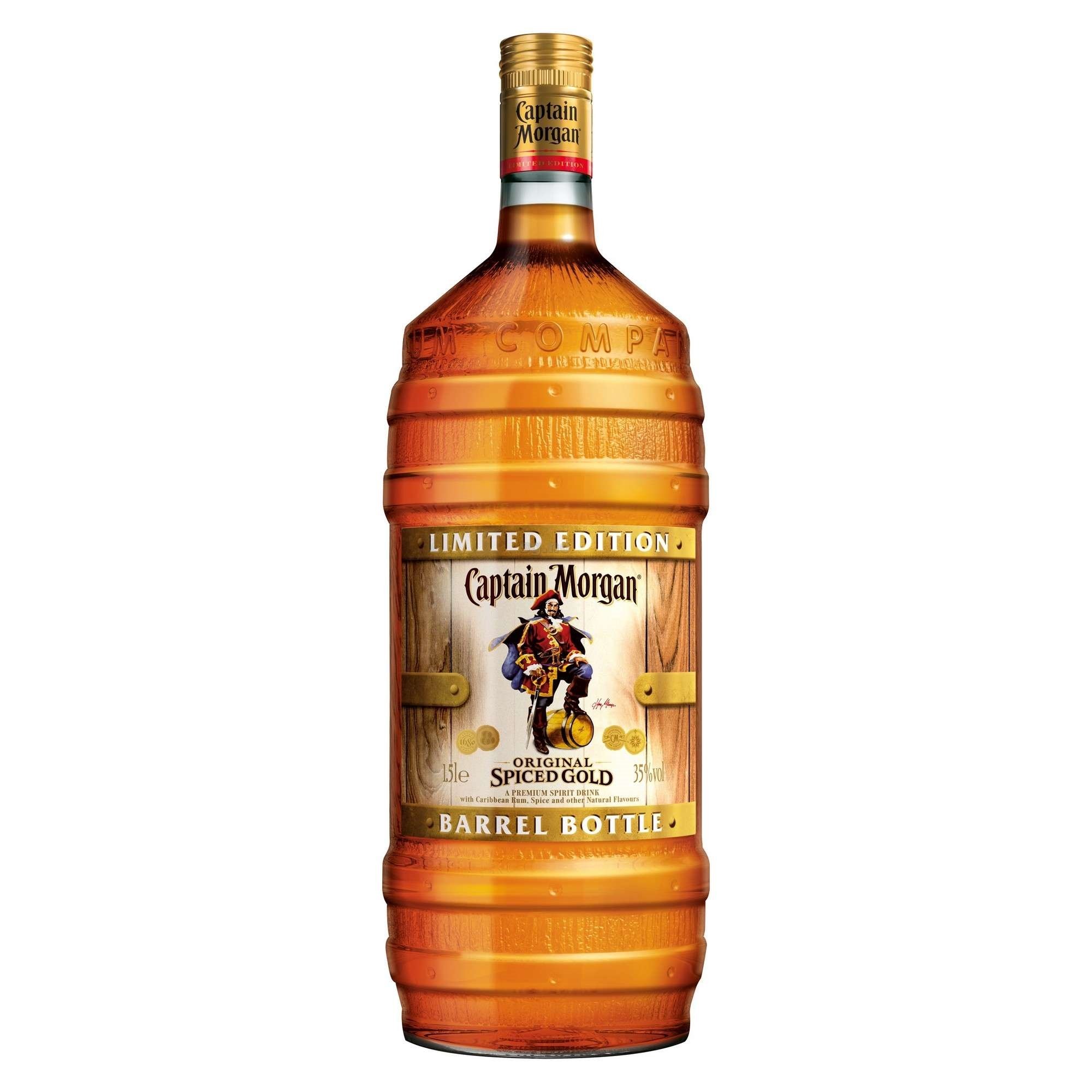 Captain morgan spiced gold   35%   1,5l