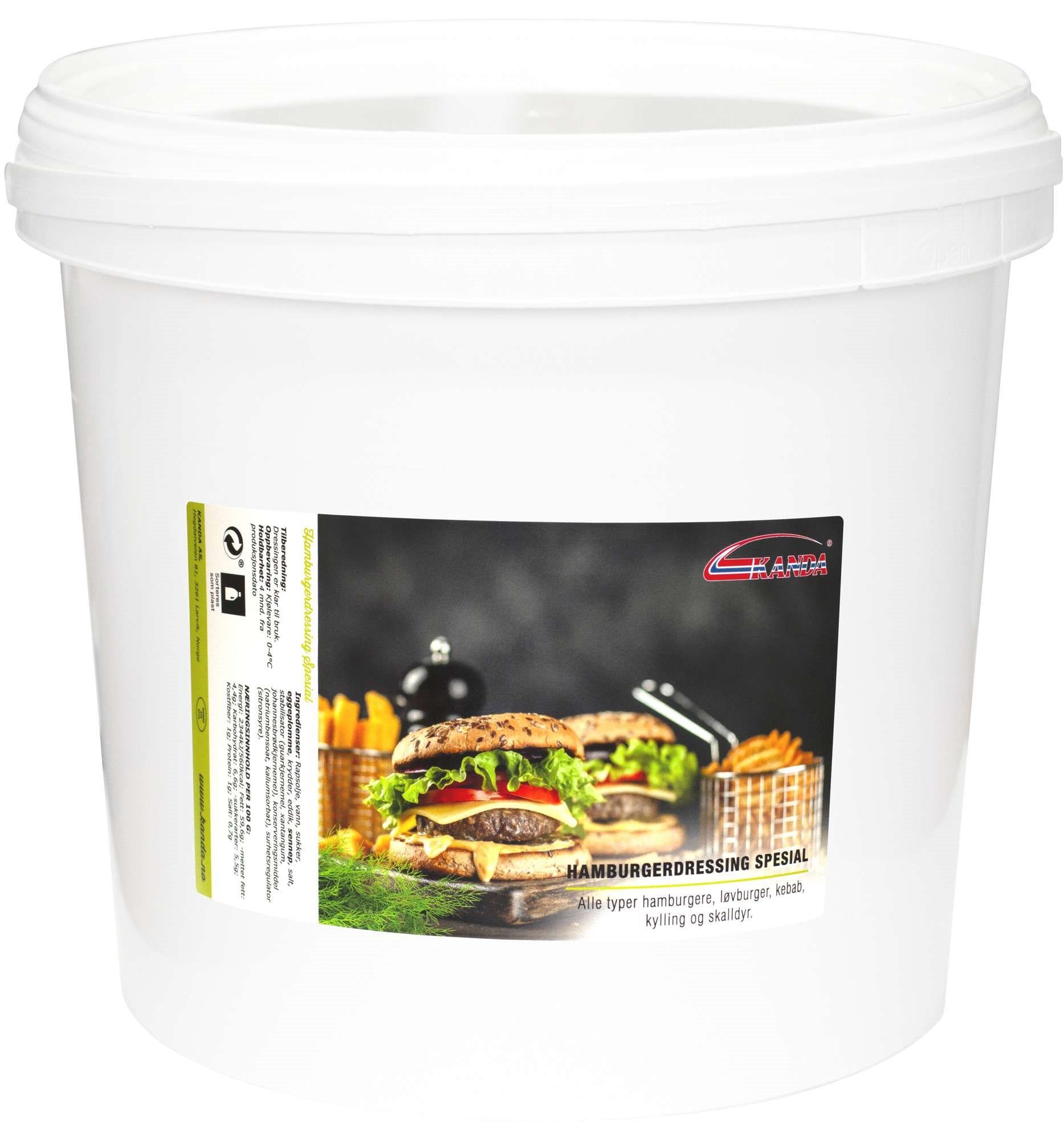 Hamburgerdressing spesial 5kg