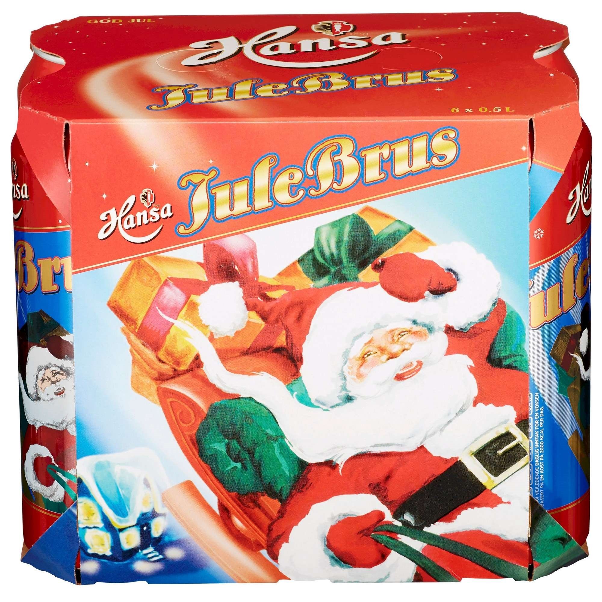 Julebrus 6pk bx   24x0,5l