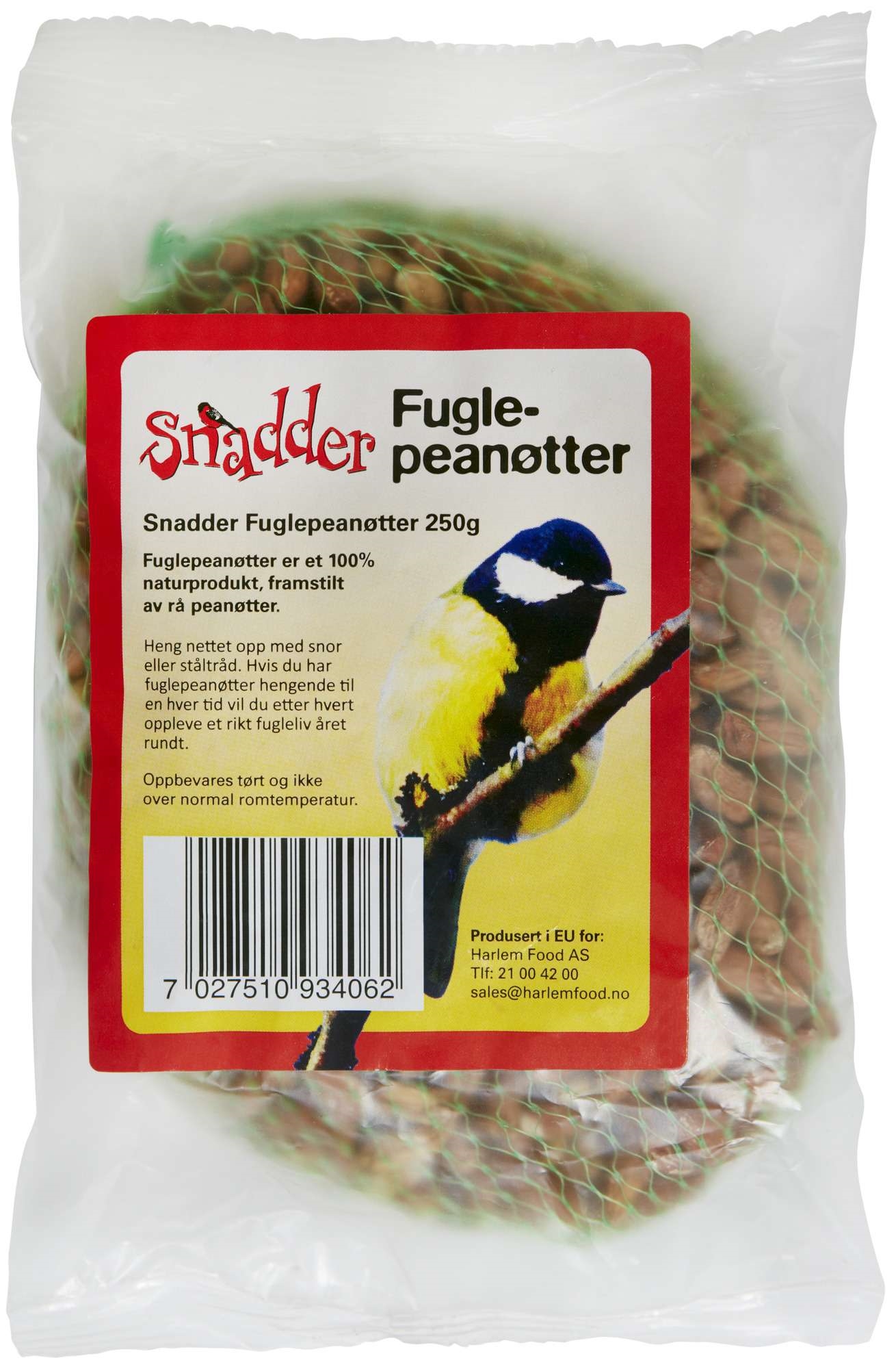 Fuglepeanøtter 250g