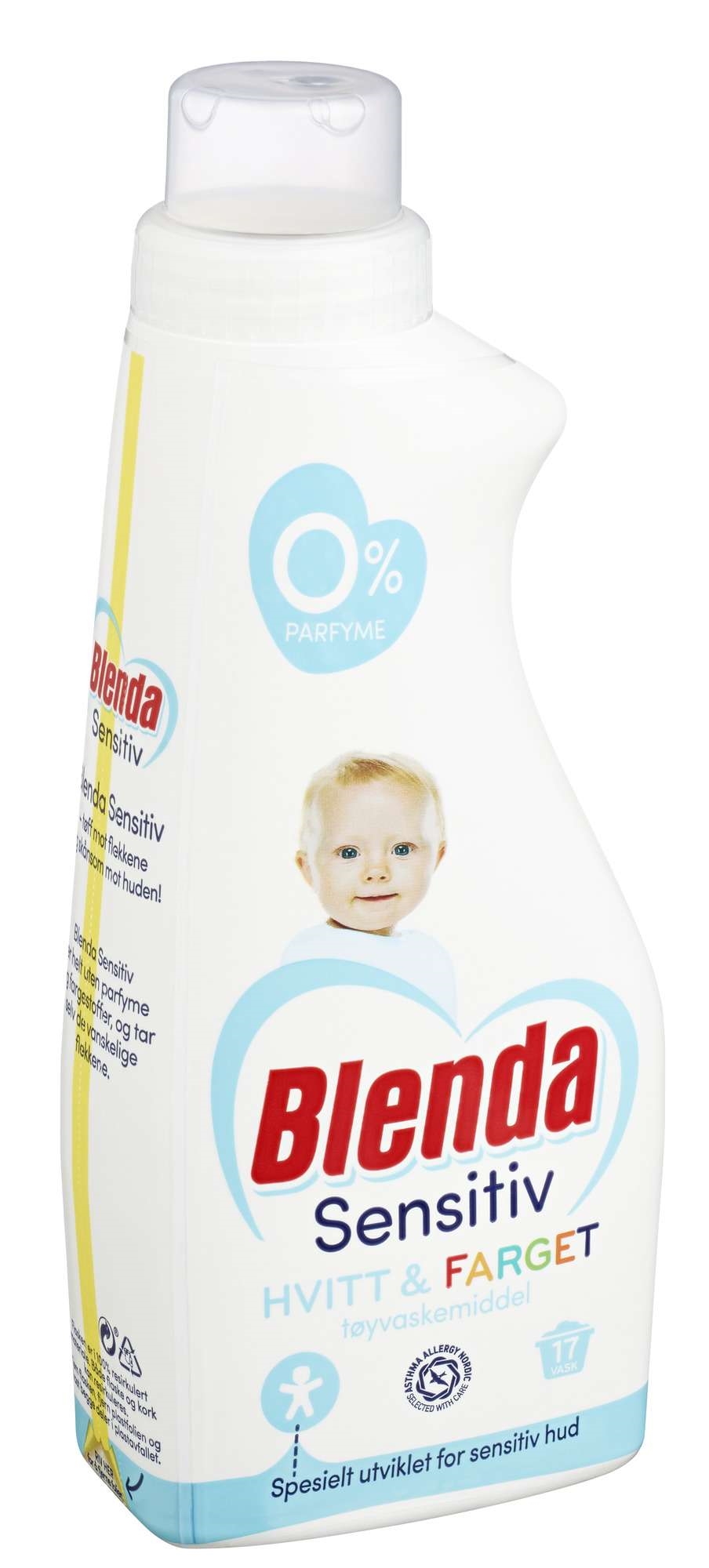 Blenda sensitive flytende   595ml