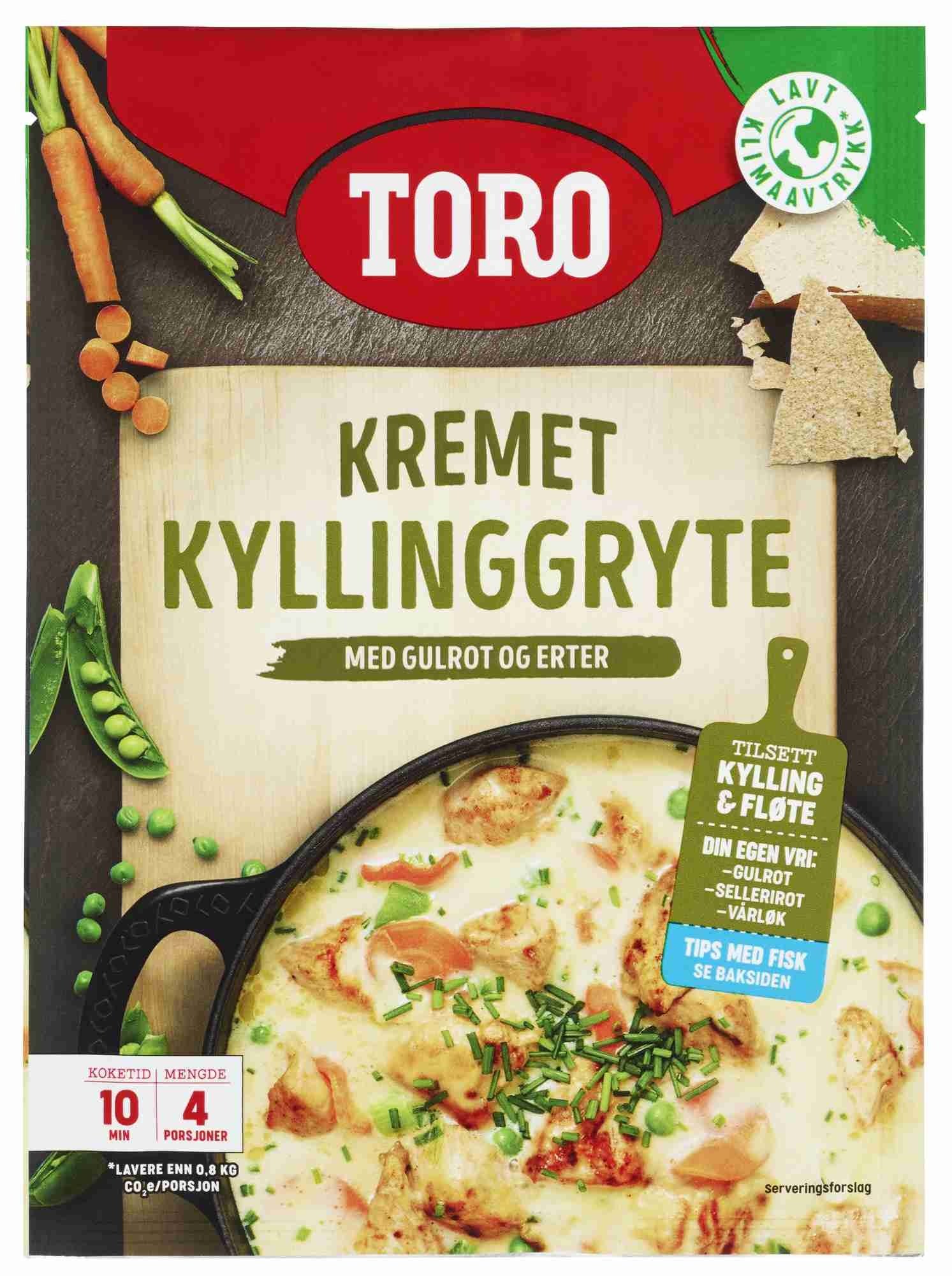 Kremet kyllinggryte      88 g