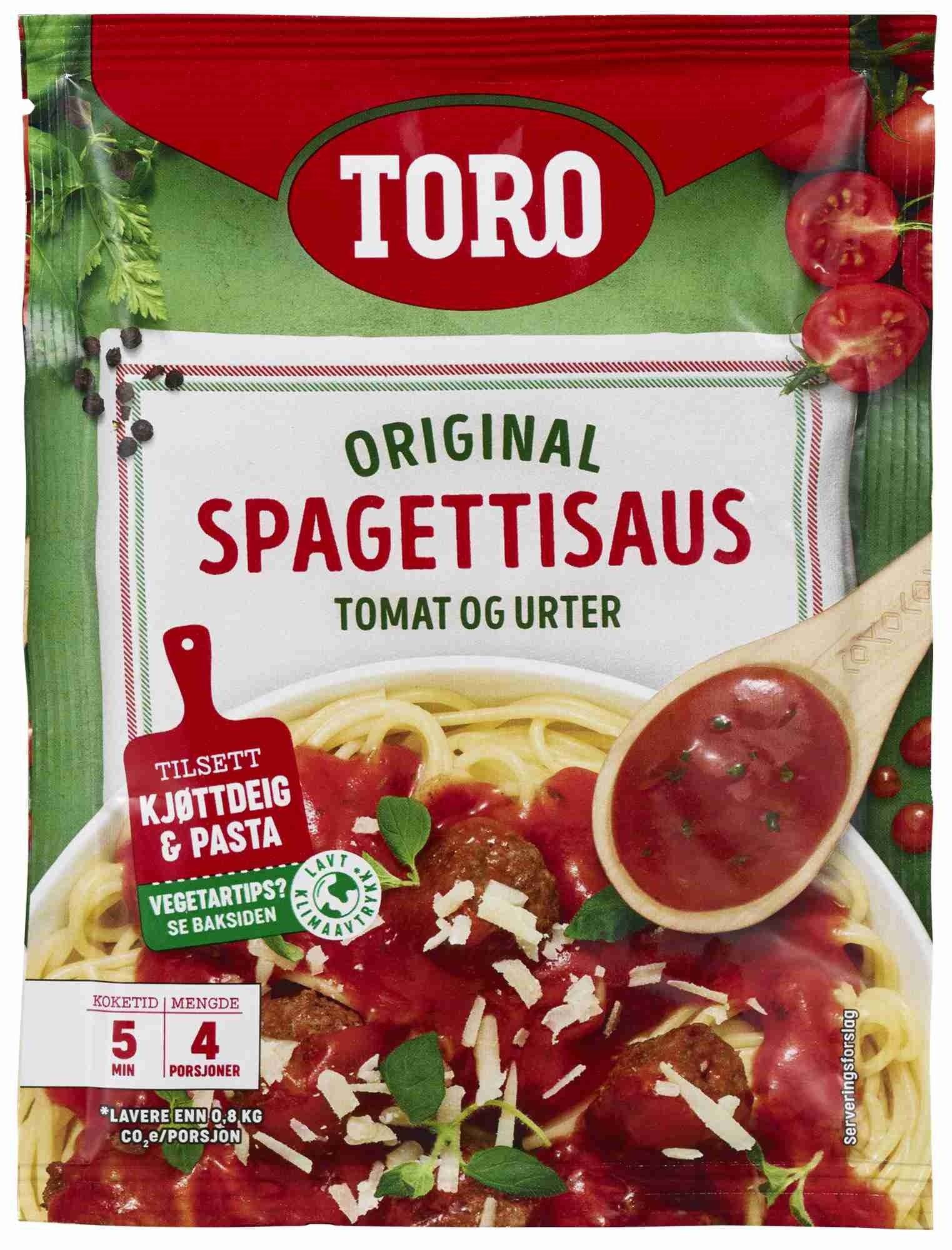 Spaghettisaus original 0,4l    52,5g