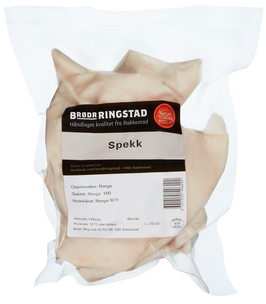 Svinespekk  6xca700g   kg