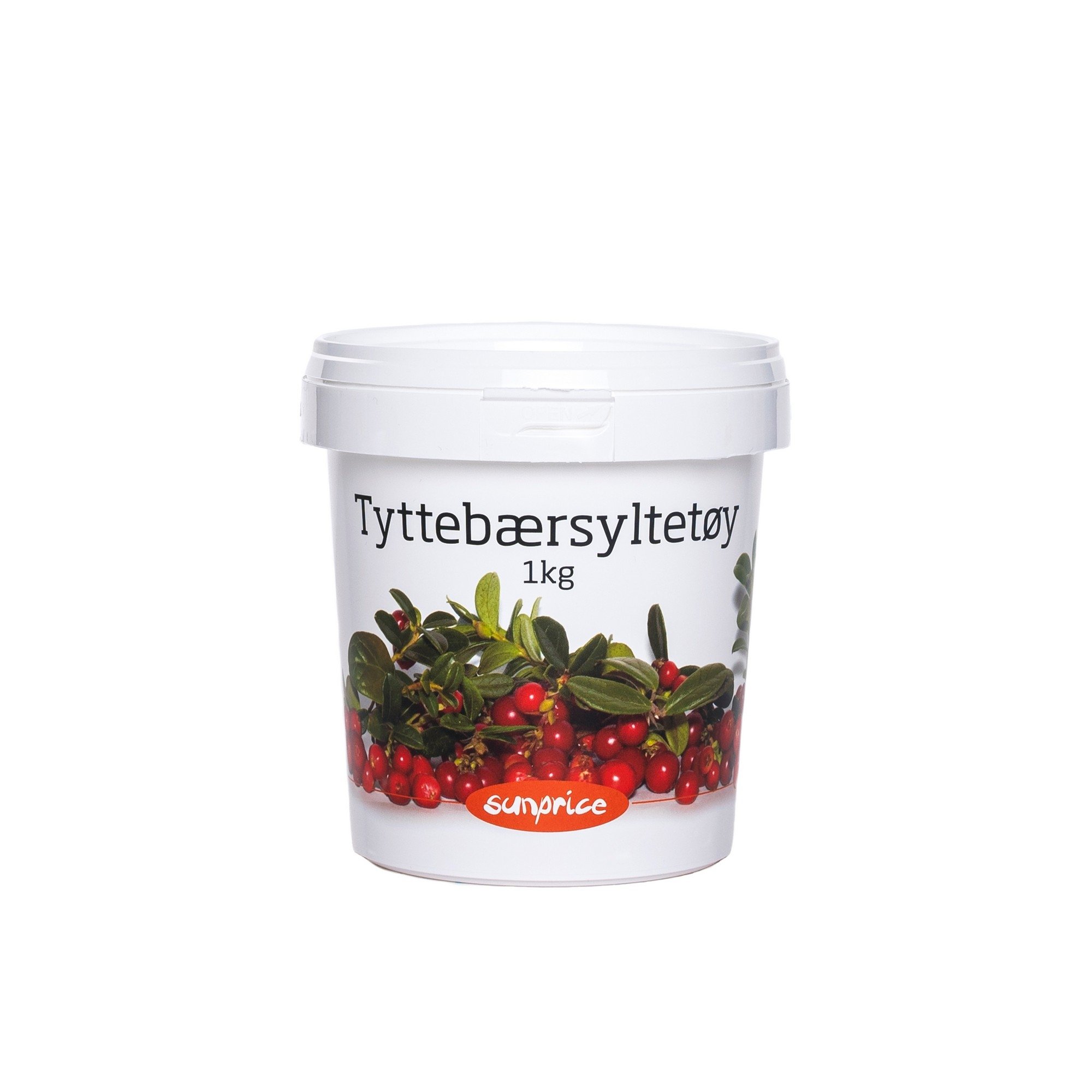 Sunprice tyttebærsyltetøy 1kg