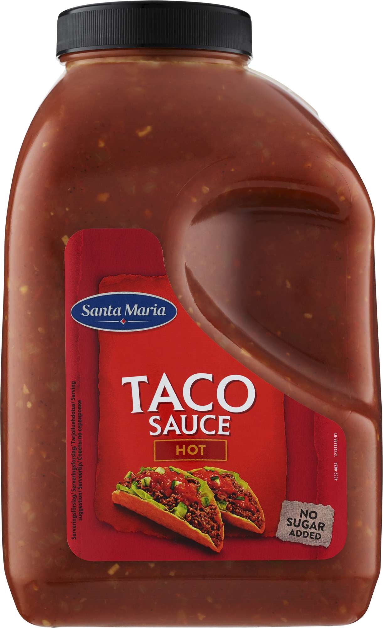 Taco sauce hot   3,7kg