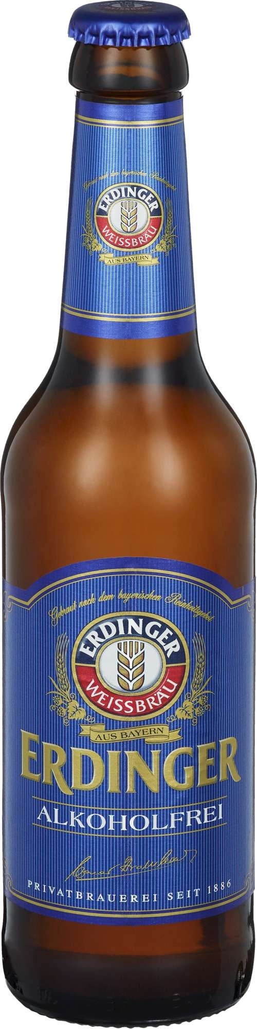 Erdinger weissbier alkoholfrei  0%  12x33cl