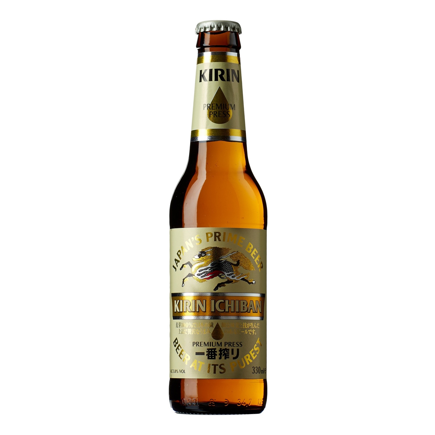 Kirin ichiban beer 5%  24x33cl