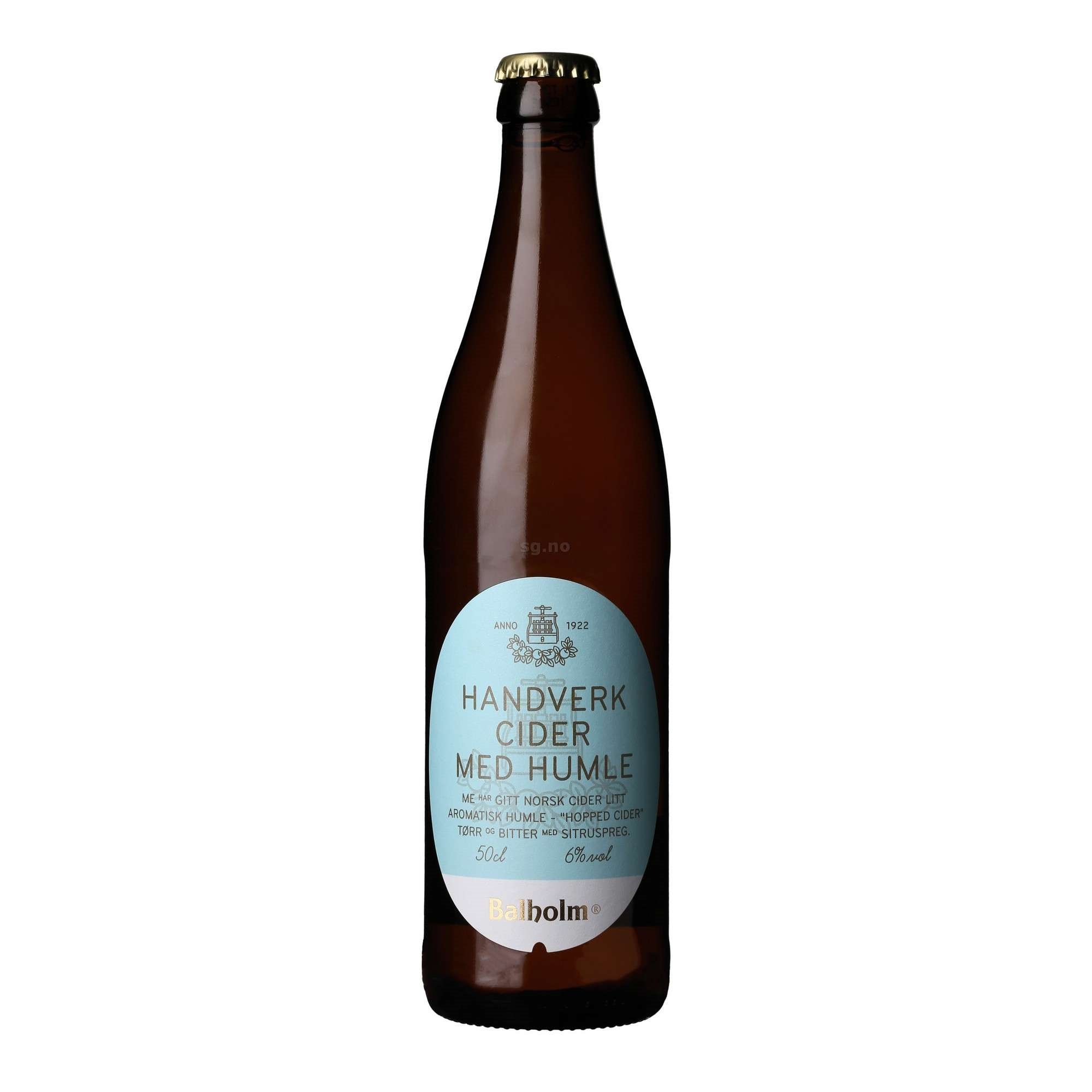 Balholm cider med humle   6%   20x50cl