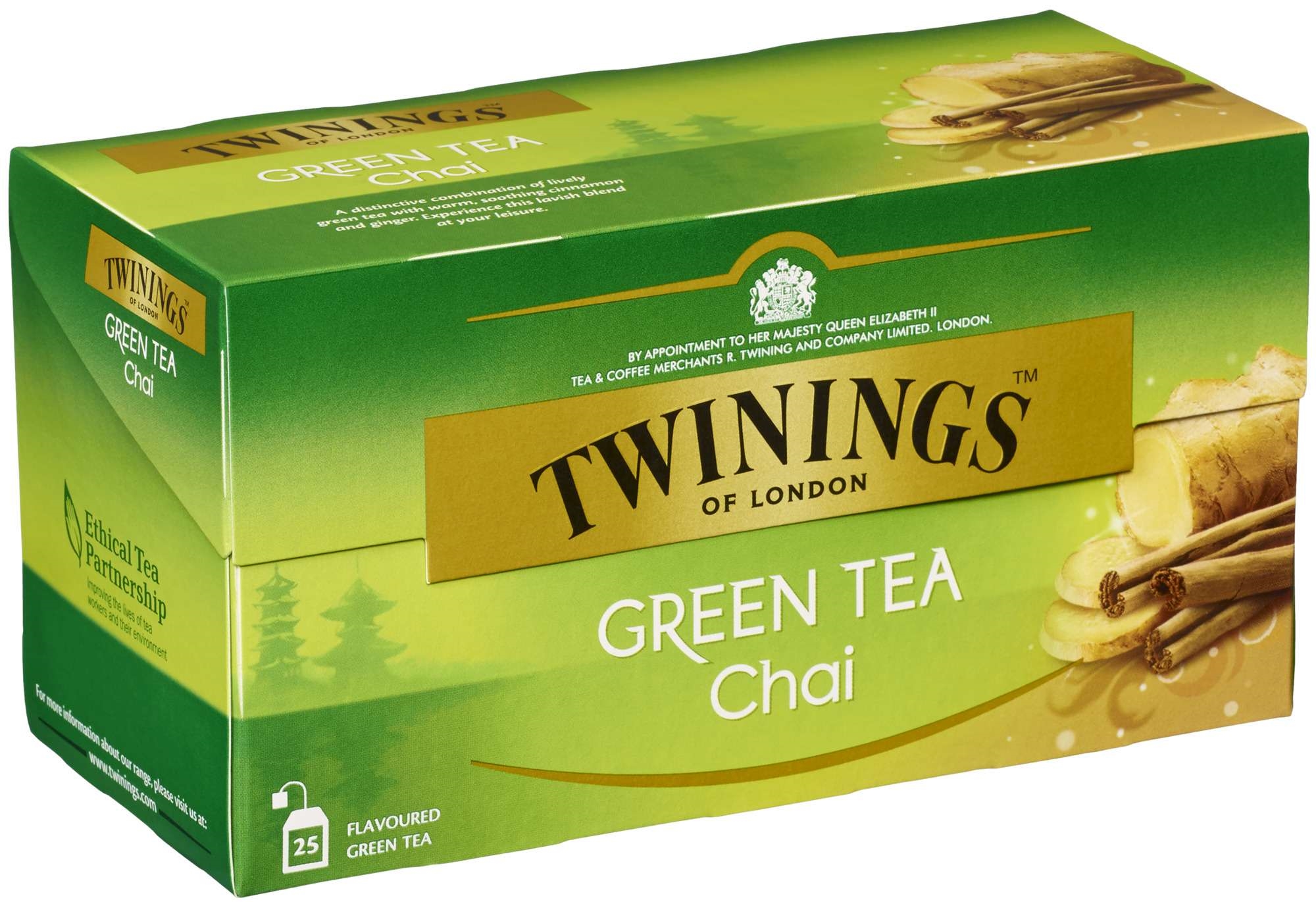 Twinings grønn te chai   25bg