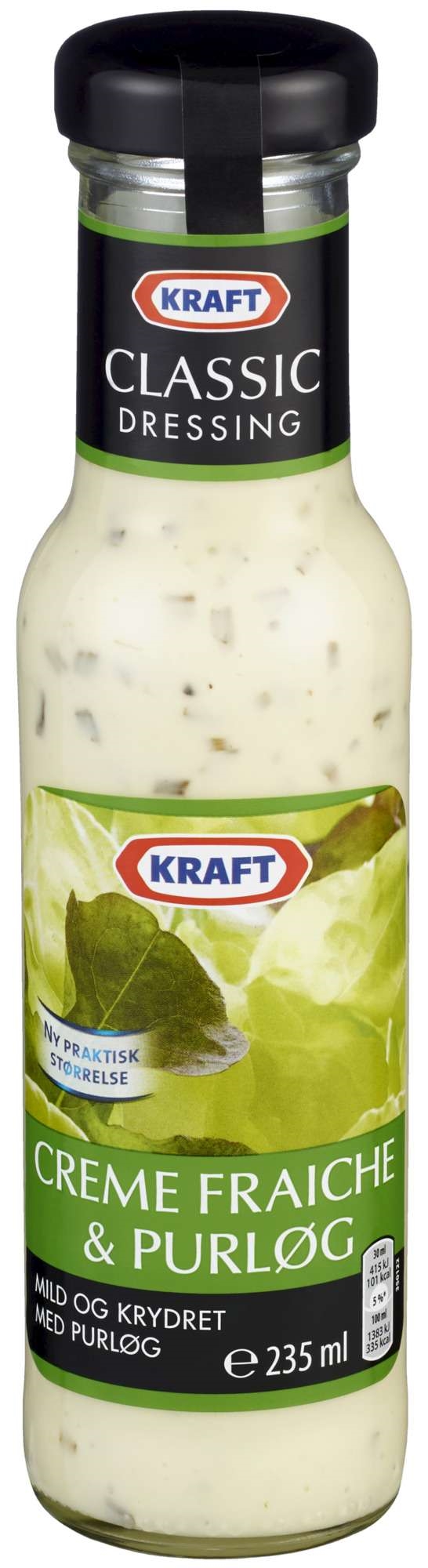 Dressing creme fraiche   235ml