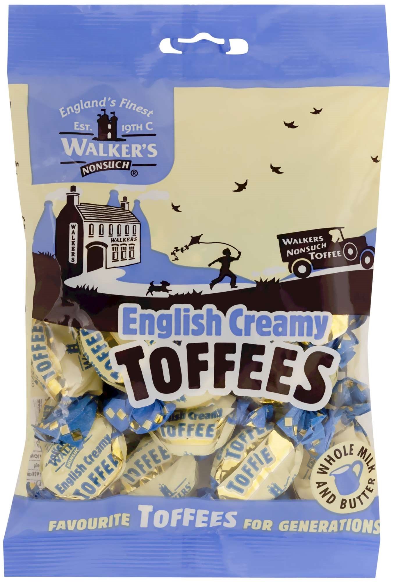 English creamy toffees 150g