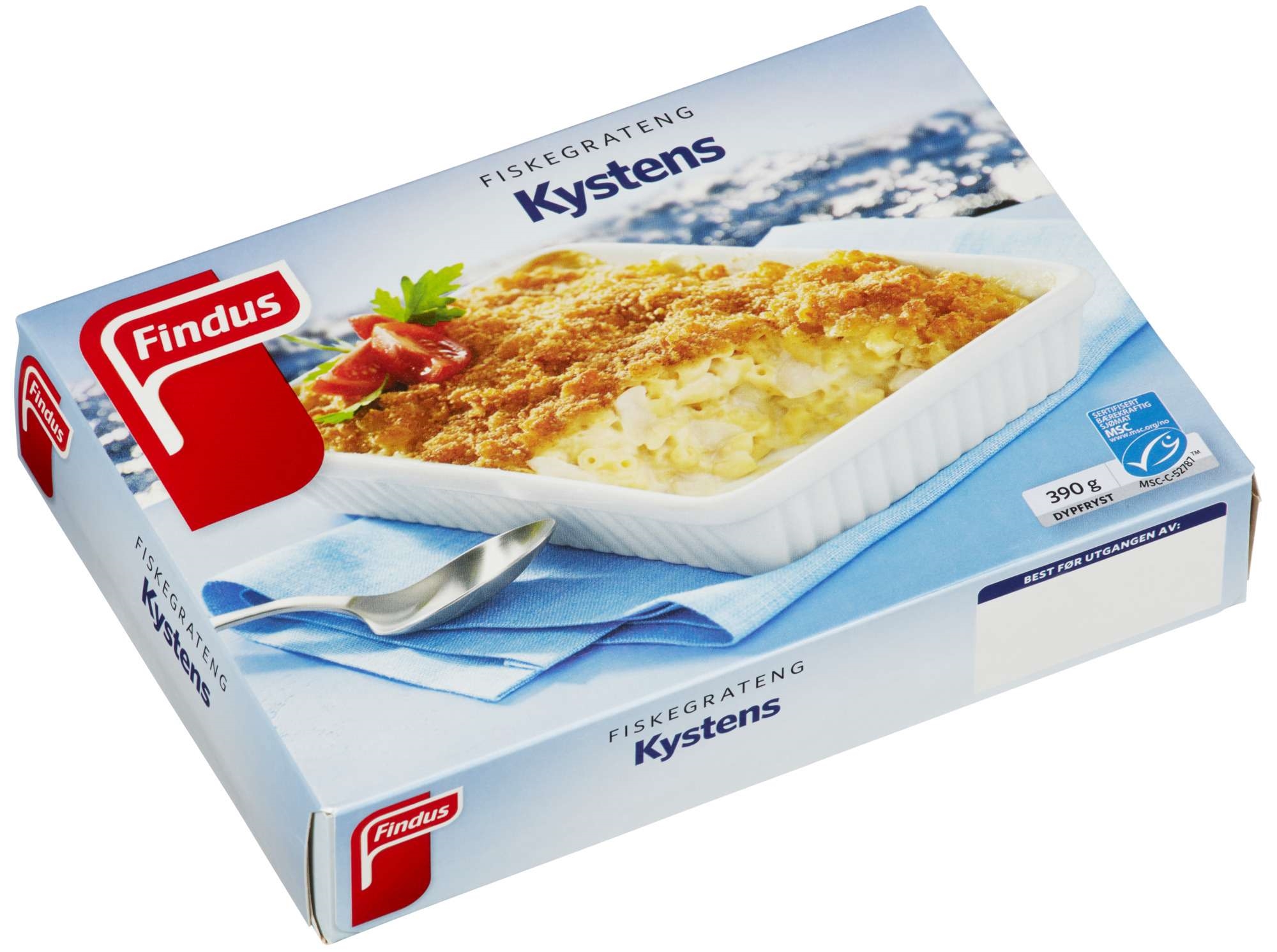 Fiskegrateng kystens   390g