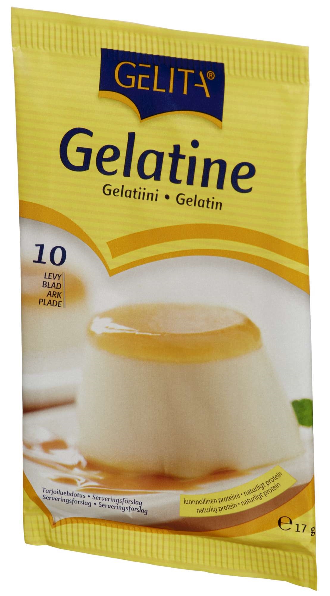 Gelita gelatineplater 17g