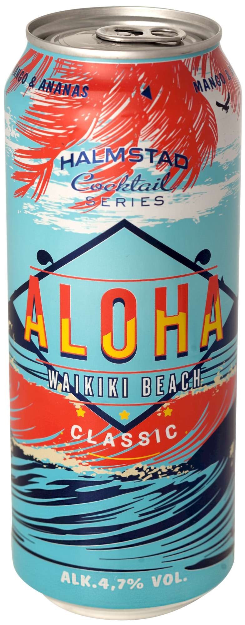 Halmstad aloha   4,7%   24x50cl